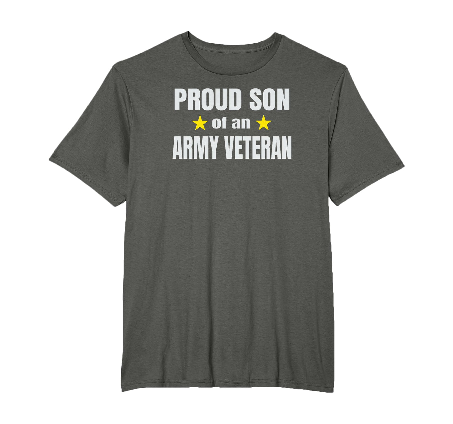 Us Army Veteran Proud Son Army Vet T-Shirt - Casual Everyday Wear Unisex - T-Shirt, Sweatshirt, Hoodie