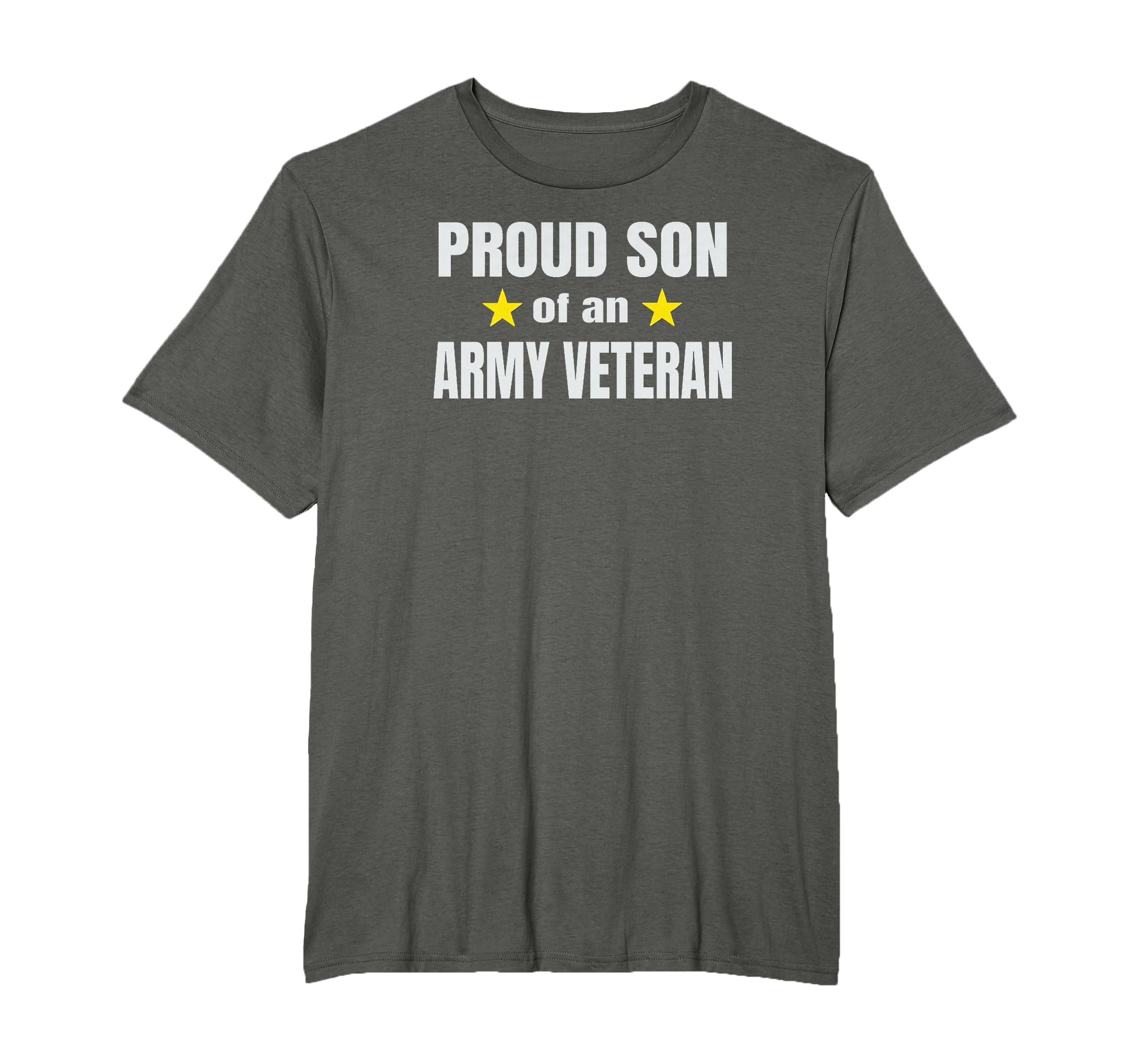 Us Army Veteran Proud Son Army Vet T-Shirt - Casual Everyday Wear Unisex - T-Shirt, Sweatshirt, Hoodie