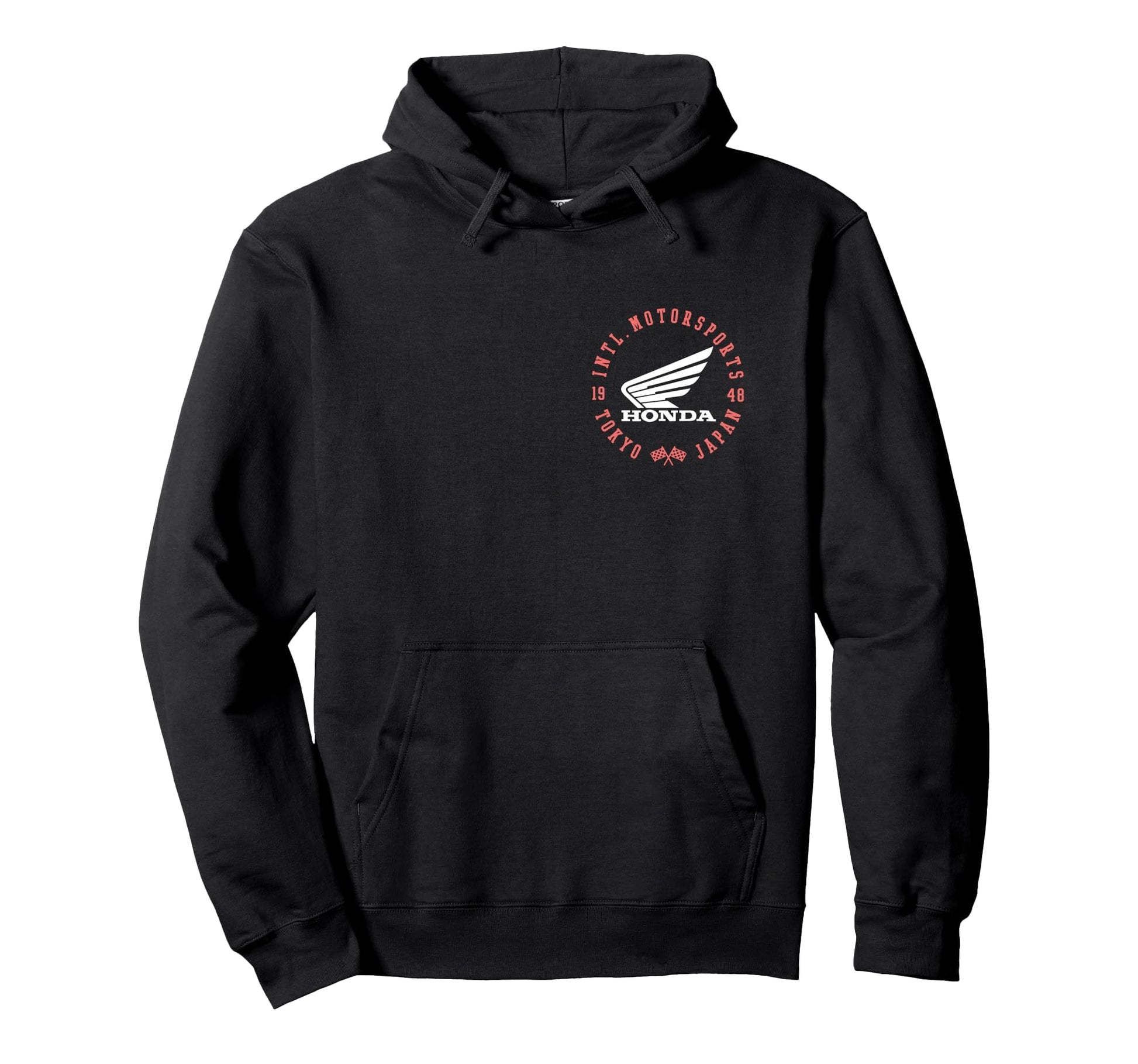 Honda International Motorsports Tokyo Hoodie - Novelty Apparel for Adults - T-Shirt, Sweatshirt, Hoodie