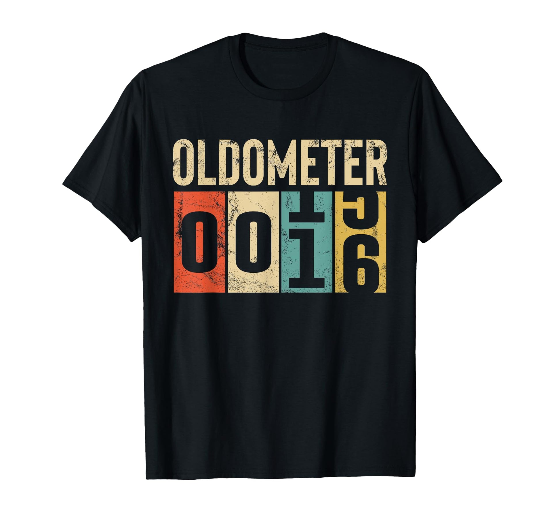 Funny 16 Years Old Oldometer 16Th T-Shirt - Unique Graphic Men Women - T-Shirt, Sweatshirt, Hoodie
