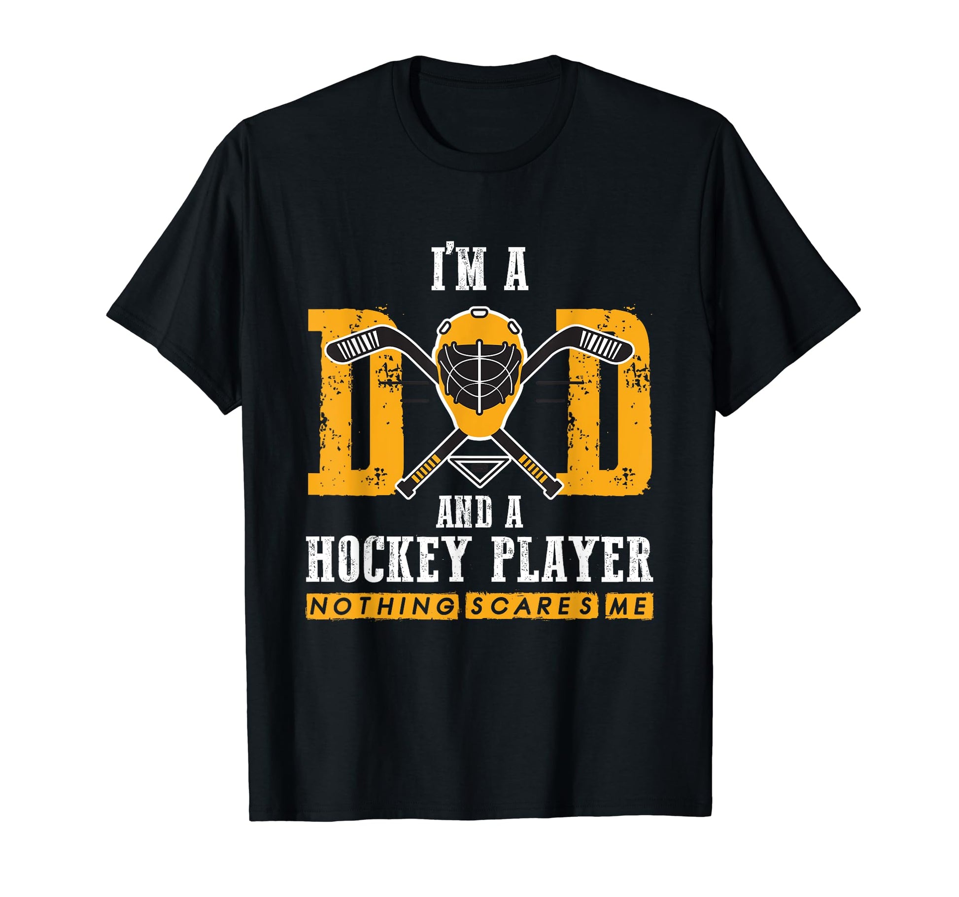 Hockey Dad Fearless Funny Hockey T-Shirt - Casual Everyday Wear for Adults - T-Shirt, Sweatshirt, Hoodie