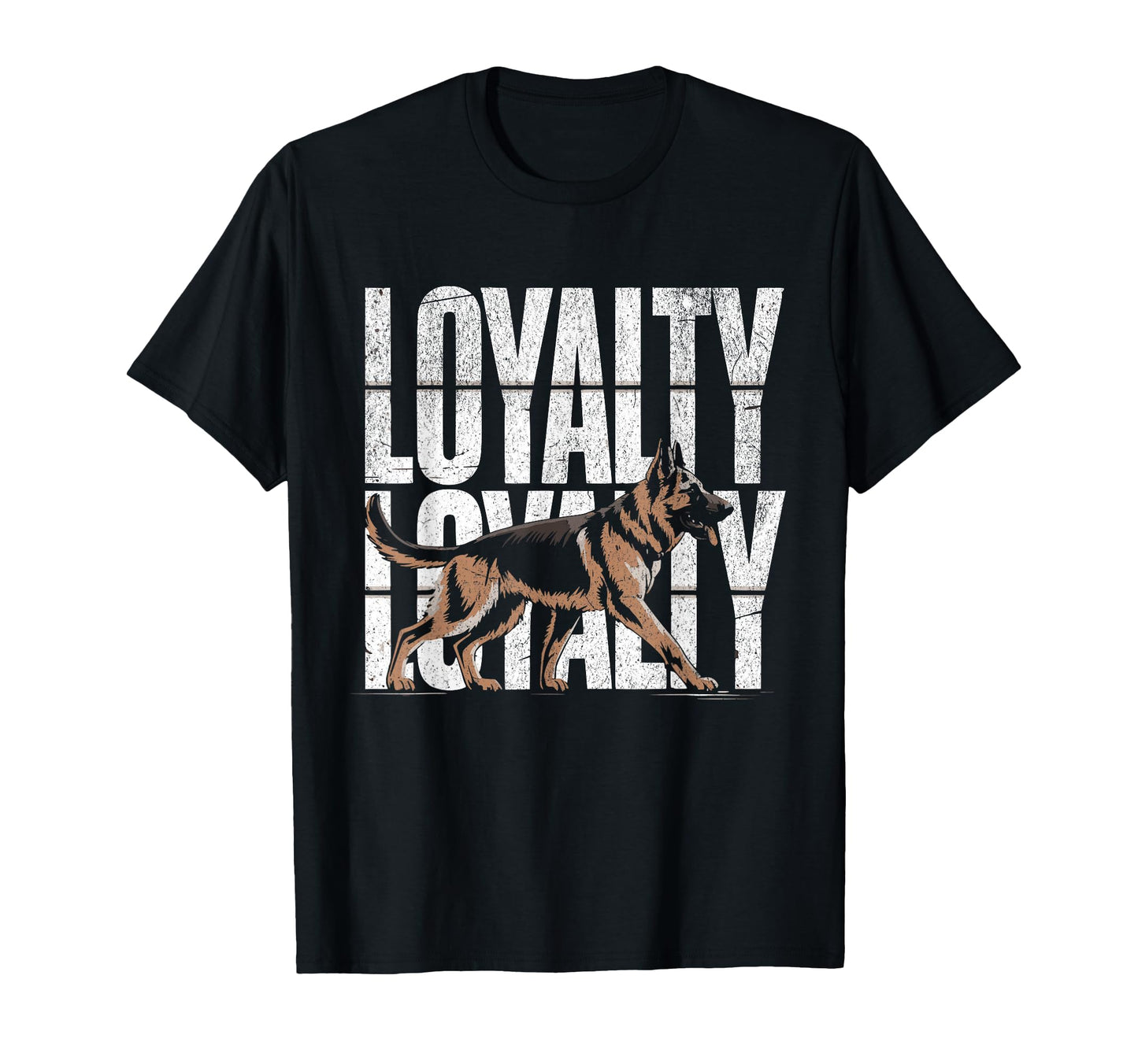German Shepherd Dog Loyalty T-Shirt - Casual Everyday Wear for Adults - T-Shirt, Sweatshirt, Hoodie