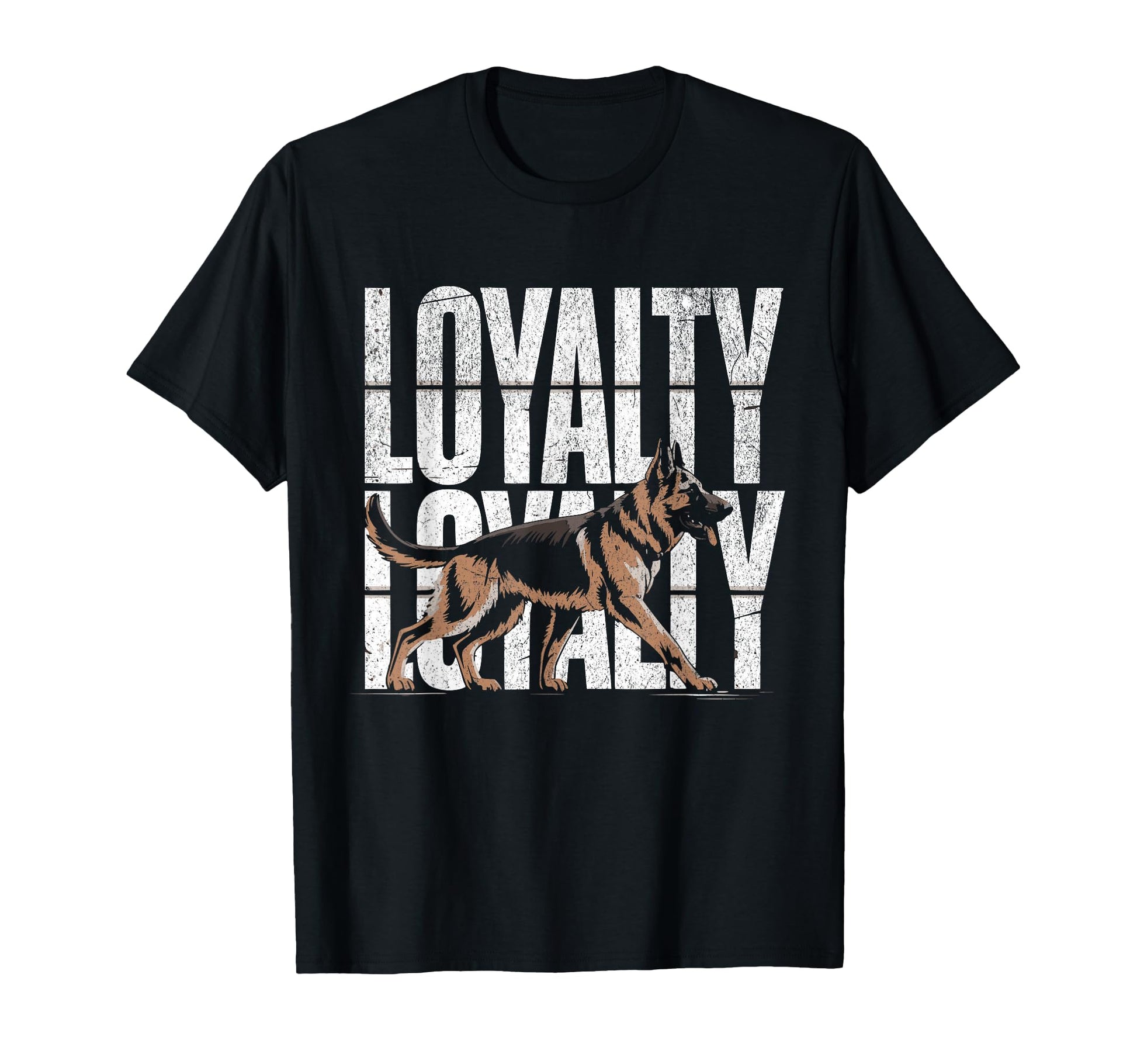 German Shepherd Dog Loyalty T-Shirt - Casual Everyday Wear for Adults - T-Shirt, Sweatshirt, Hoodie