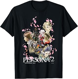 Persona 2: Innocent Sin Graphic T-Shirt Unisex T-shirt, Sweatshirt, Hoodie, Long Sleeve Tee - T-Shirt, Sweatshirt, Hoodie