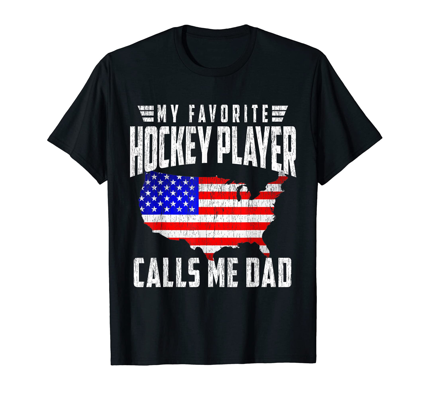 My Favorite Hockey Player Calls Me T-Shirt - Fun Novelty Design for Adults - T-Shirt, Sweatshirt, Hoodie