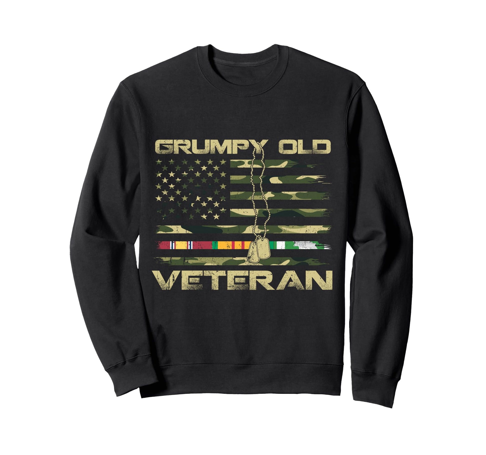 Patriotic Grumpy Old Vietnam Sweatshirt - Aesthetic Graphic Men Women - T-Shirt, Sweatshirt, Hoodie