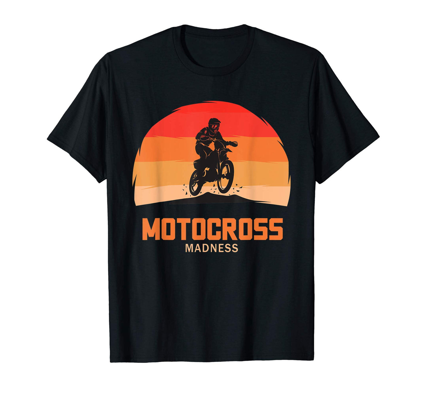 Moto Madness Dad Motocross Grandpa T-Shirt - Custom Art Print Men Women - T-Shirt, Sweatshirt, Hoodie