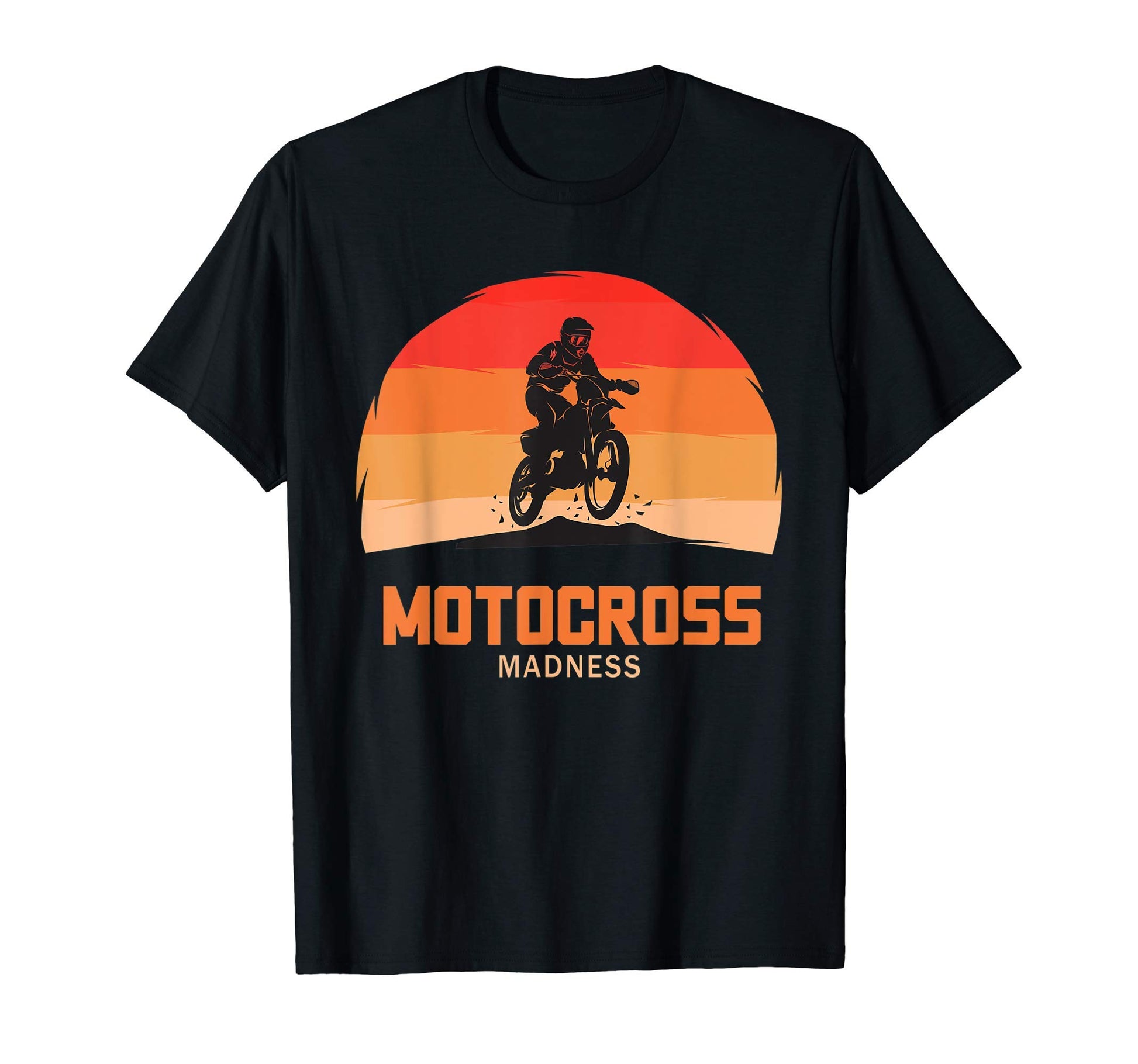 Moto Madness Dad Motocross Grandpa T-Shirt - Custom Art Print Men Women - T-Shirt, Sweatshirt, Hoodie