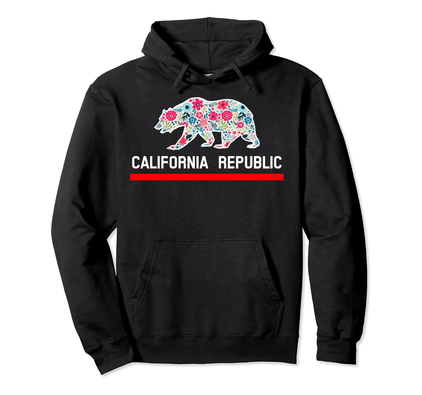 California Republic Cali Life Gift Hoodie - Casual Everyday Wear Unisex - T-Shirt, Sweatshirt, Hoodie