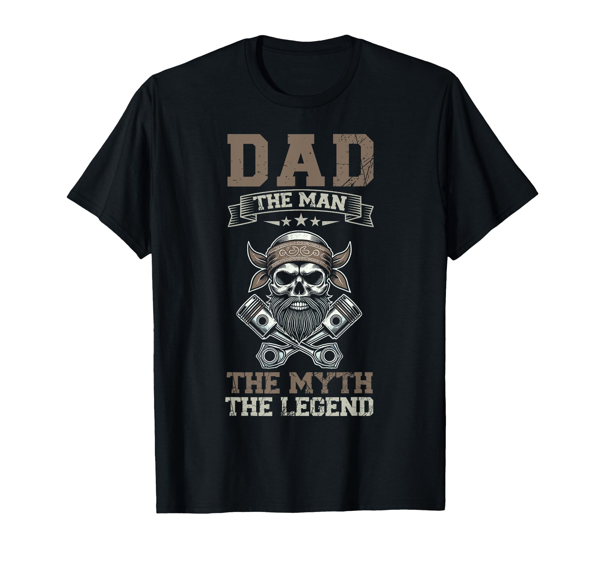 Dad Myth Legend Motorcycle Rider Dad T-Shirt - Minimalist Print Men Women - T-Shirt, Sweatshirt, Hoodie