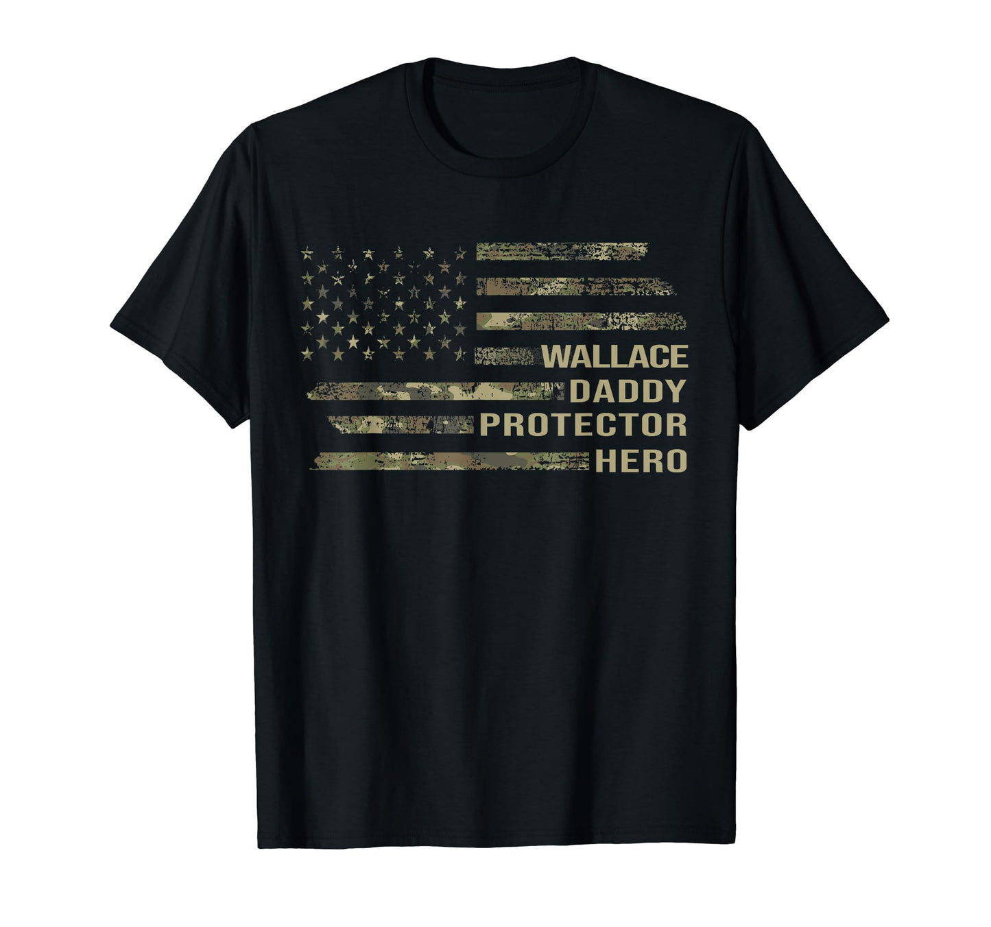 Mens Husband Daddy Protector Hero Camo T-Shirt - Unique Graphic Men Women - T-Shirt, Sweatshirt, Hoodie