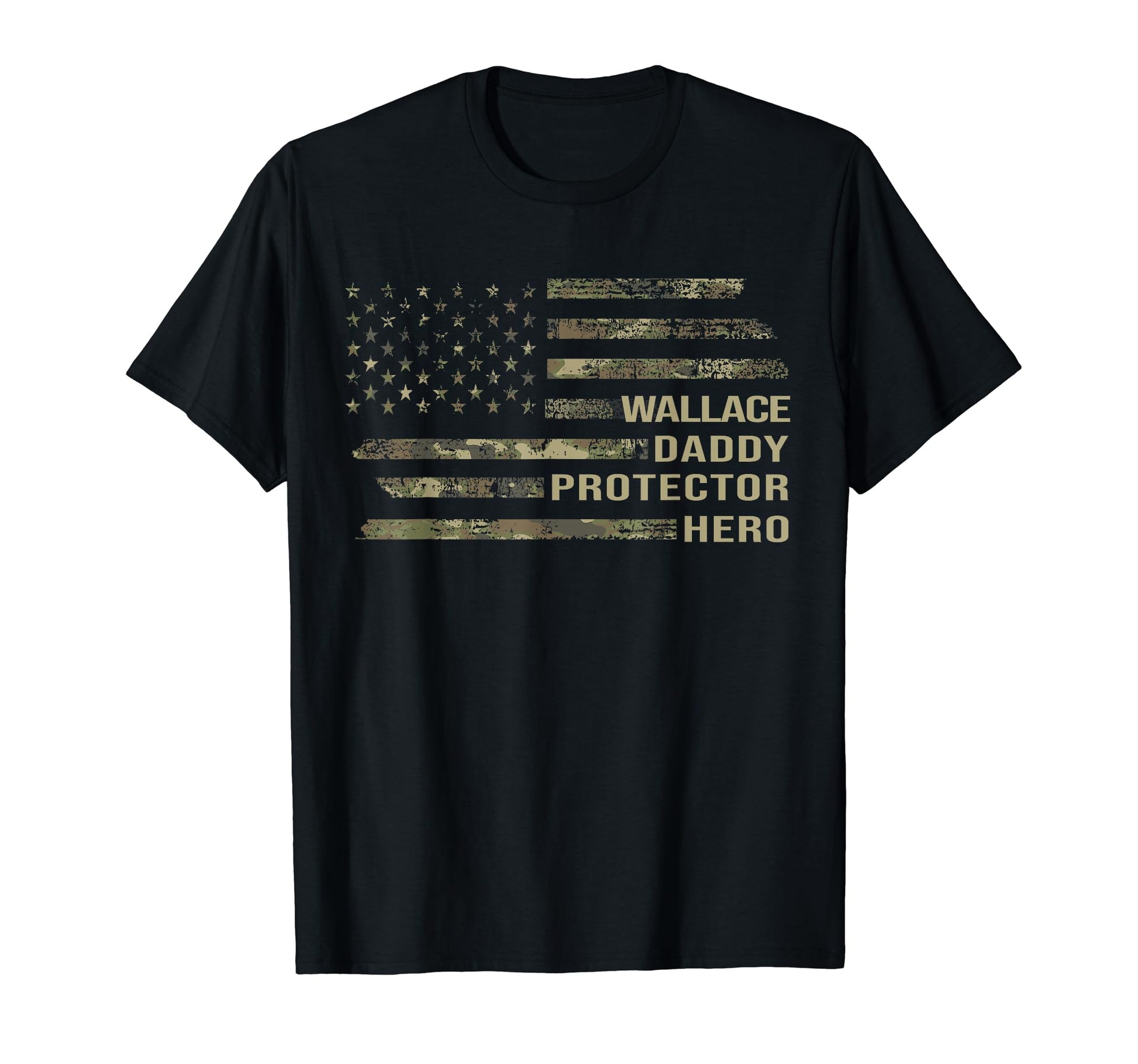 Mens Husband Daddy Protector Hero Camo T-Shirt - Unique Graphic Men Women - T-Shirt, Sweatshirt, Hoodie