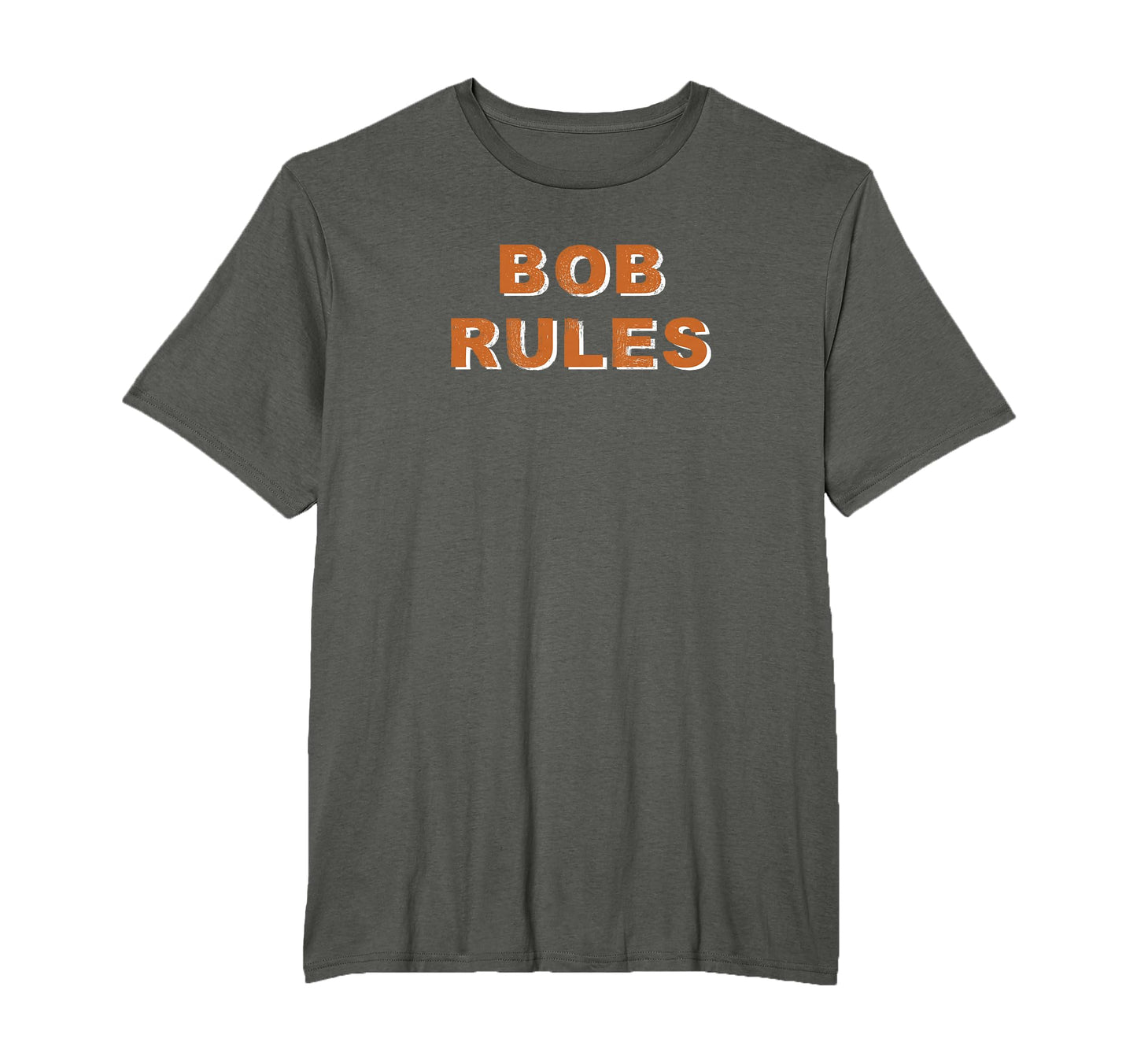 Funny Bob Rules Personalized Named Bob T-Shirt - Trendy Graphic Men Women - T-Shirt, Sweatshirt, Hoodie