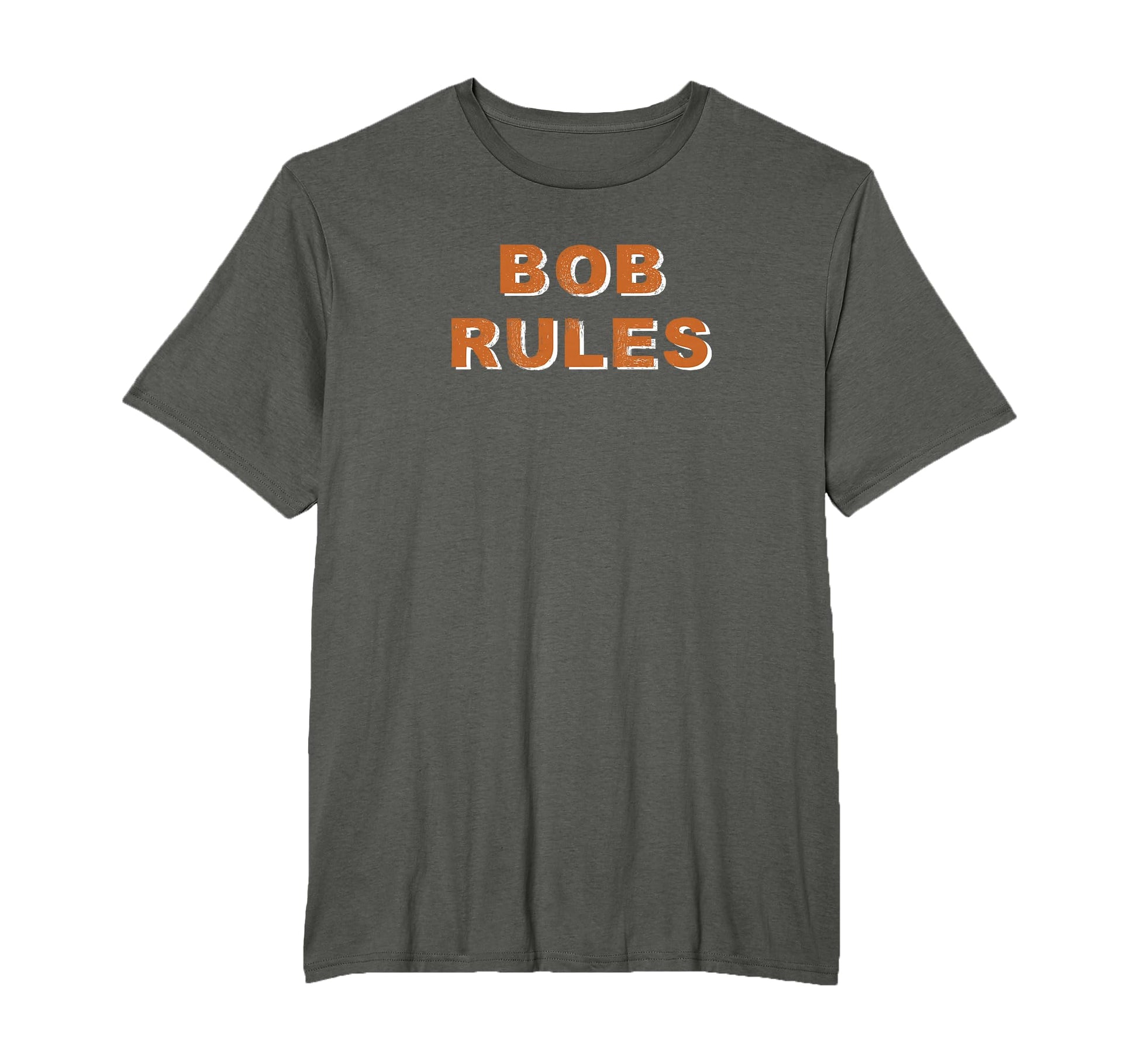 Funny Bob Rules Personalized Named Bob T-Shirt - Trendy Graphic Men Women - T-Shirt, Sweatshirt, Hoodie