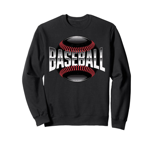 Baseball Ball Baseball Lover Player Sweatshirt - Unique Graphic for Adults - T-Shirt, Sweatshirt, Hoodie
