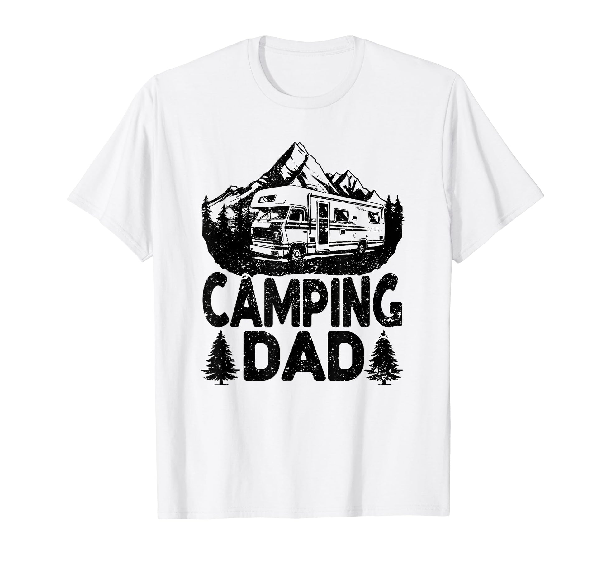 Camping Dad Outdoor 5Th Wheel Camper Rv T-Shirt - Trendy Graphic Unisex - T-Shirt, Sweatshirt, Hoodie