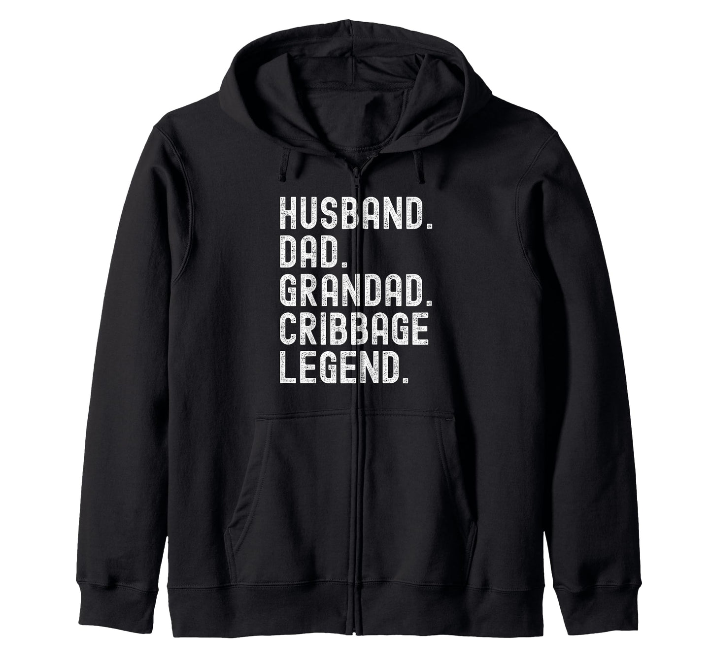 Grandad Husband Dad Cribbage Legend T-Shirt - Minimalist Print for Adults - T-Shirt, Sweatshirt, Hoodie