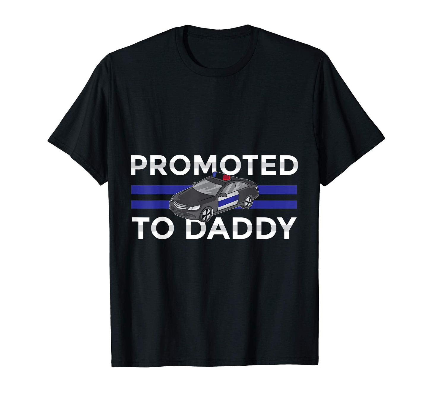 Mens New First Time Dad America Police T-Shirt - Custom Art Print Unisex - T-Shirt, Sweatshirt, Hoodie
