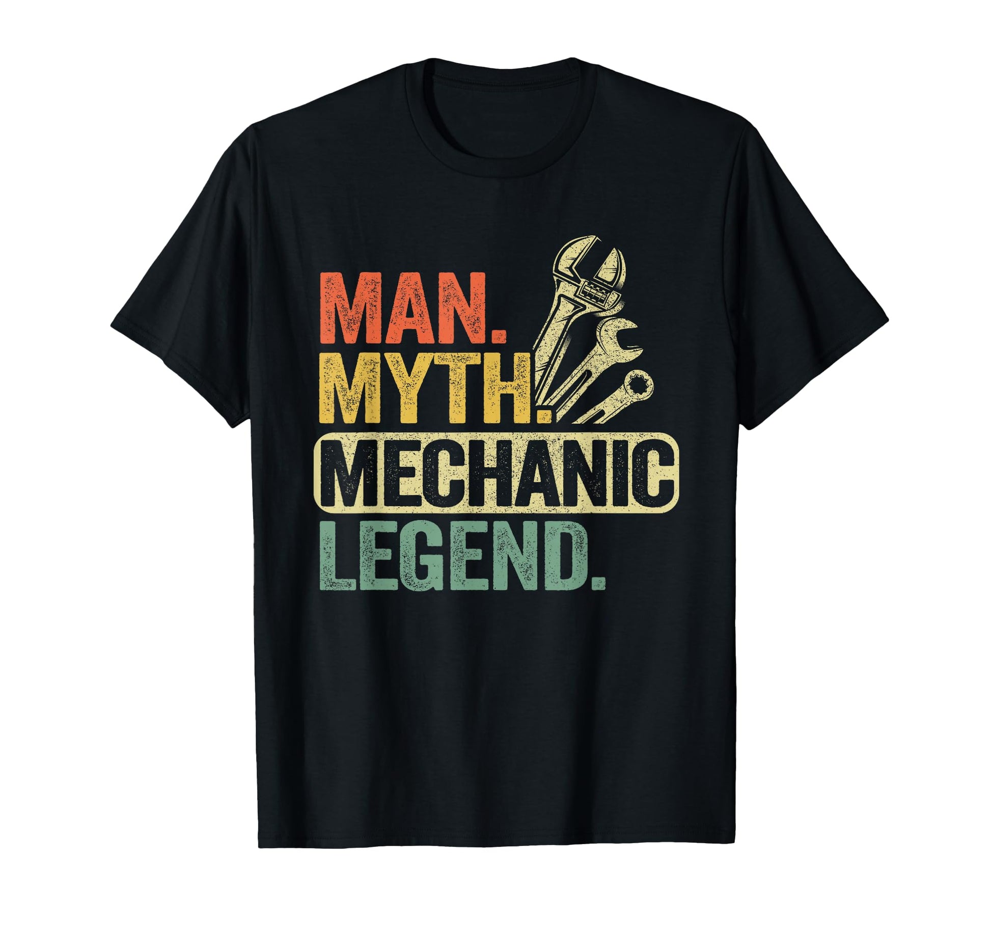 Myth Mechanic Legend Car Guy Garage T-Shirt - Aesthetic Graphic Men Women - T-Shirt, Sweatshirt, Hoodie