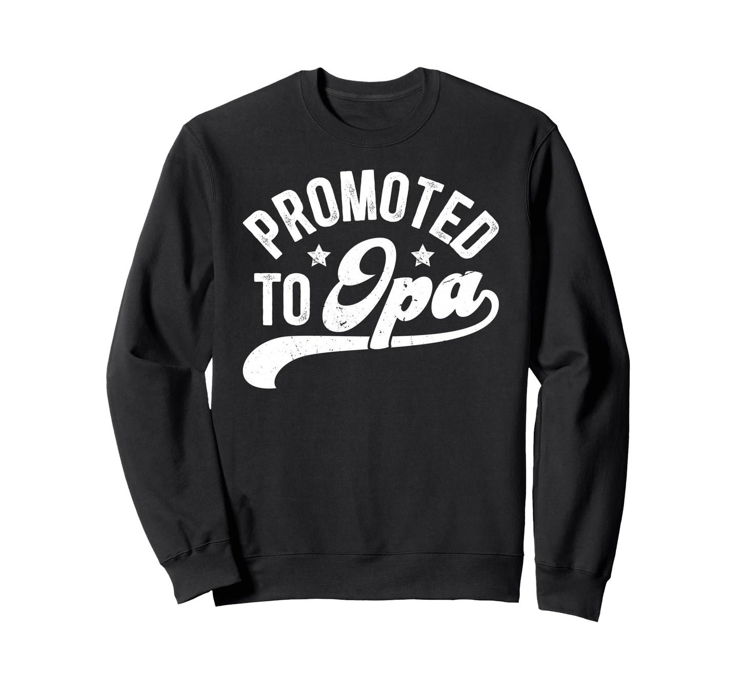 Promoted To Opa Future Opa Grandpa Sweatshirt - Custom Art Print Men Women - T-Shirt, Sweatshirt, Hoodie