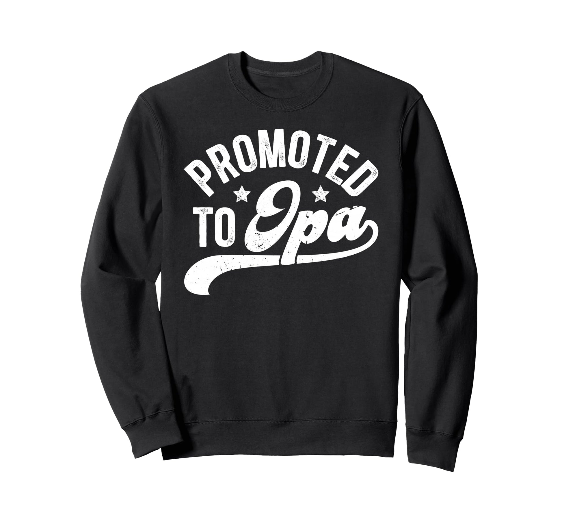 Promoted To Opa Future Opa Grandpa Sweatshirt - Custom Art Print Men Women - T-Shirt, Sweatshirt, Hoodie