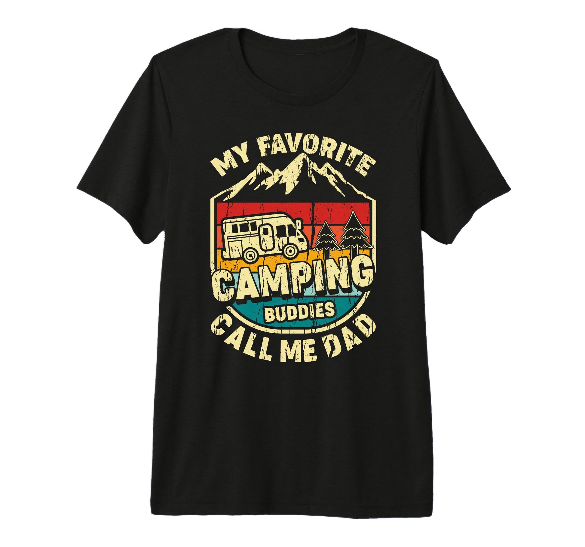 Mens My Favorite Camping Buddies Call Me T-Shirt - Graphic Print Men Women - T-Shirt, Sweatshirt, Hoodie