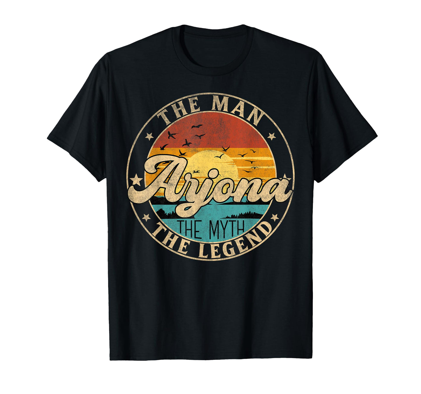 Arjona Myth Legend First Name T-Shirt - Custom Art Print Men Women - T-Shirt, Sweatshirt, Hoodie