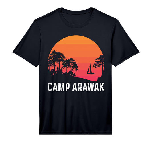 Camp Arawak Summer Camp Performance T-Shirt - Casual Everyday Wear Unisex - T-Shirt, Sweatshirt, Hoodie