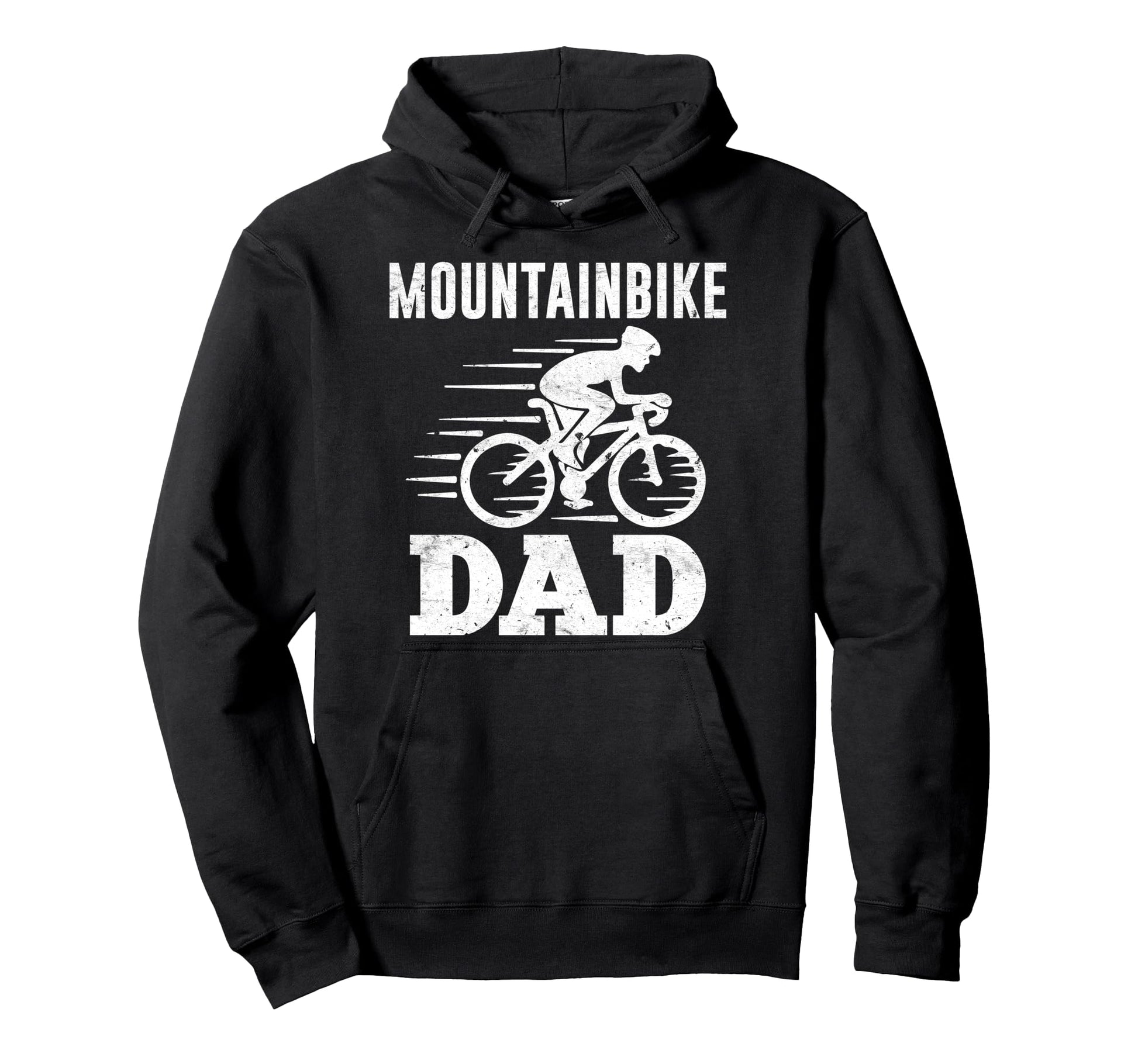 Daddy Mountainbike Dad Mtb Funny Hoodie - Graphic Print Unisex - T-Shirt, Sweatshirt, Hoodie