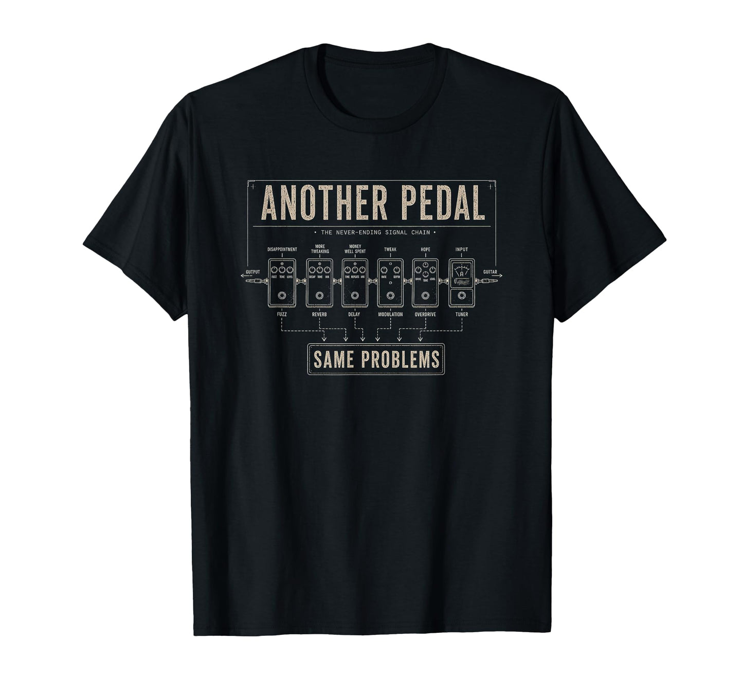 Another Pedal Same Problems Funny T-Shirt - Unique Graphic for Adults - T-Shirt, Sweatshirt, Hoodie