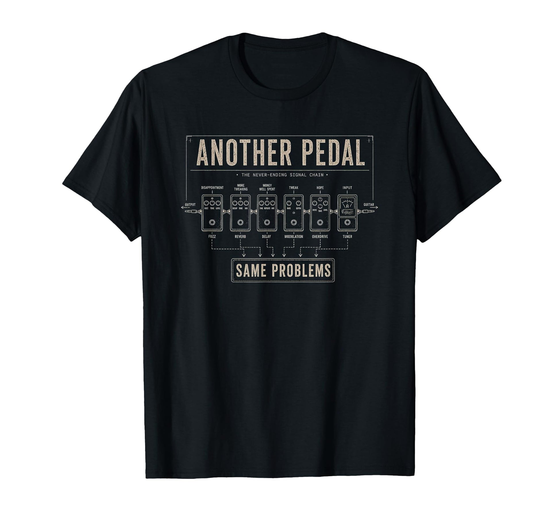 Another Pedal Same Problems Funny T-Shirt - Unique Graphic for Adults - T-Shirt, Sweatshirt, Hoodie