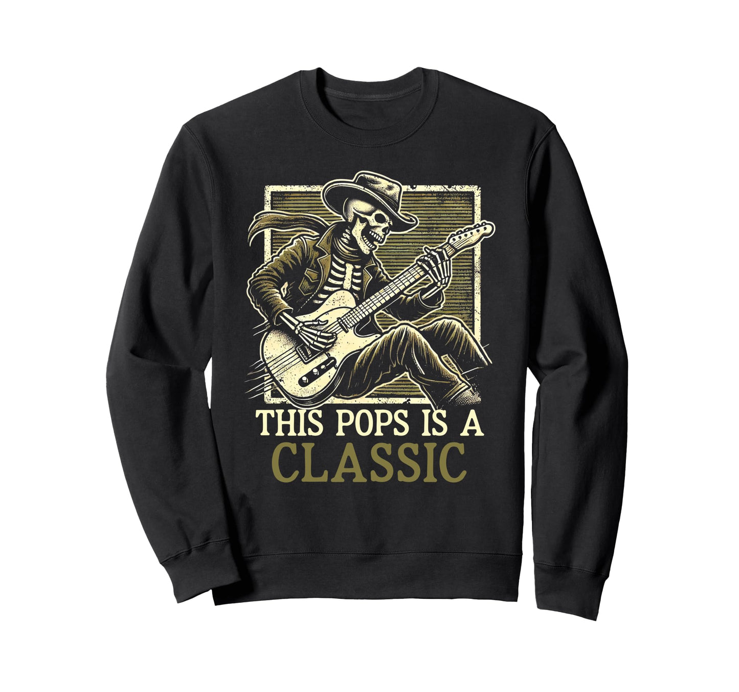 This Pops Is Funny Fathers Day Sweatshirt - Unique Graphic Men Women - T-Shirt, Sweatshirt, Hoodie
