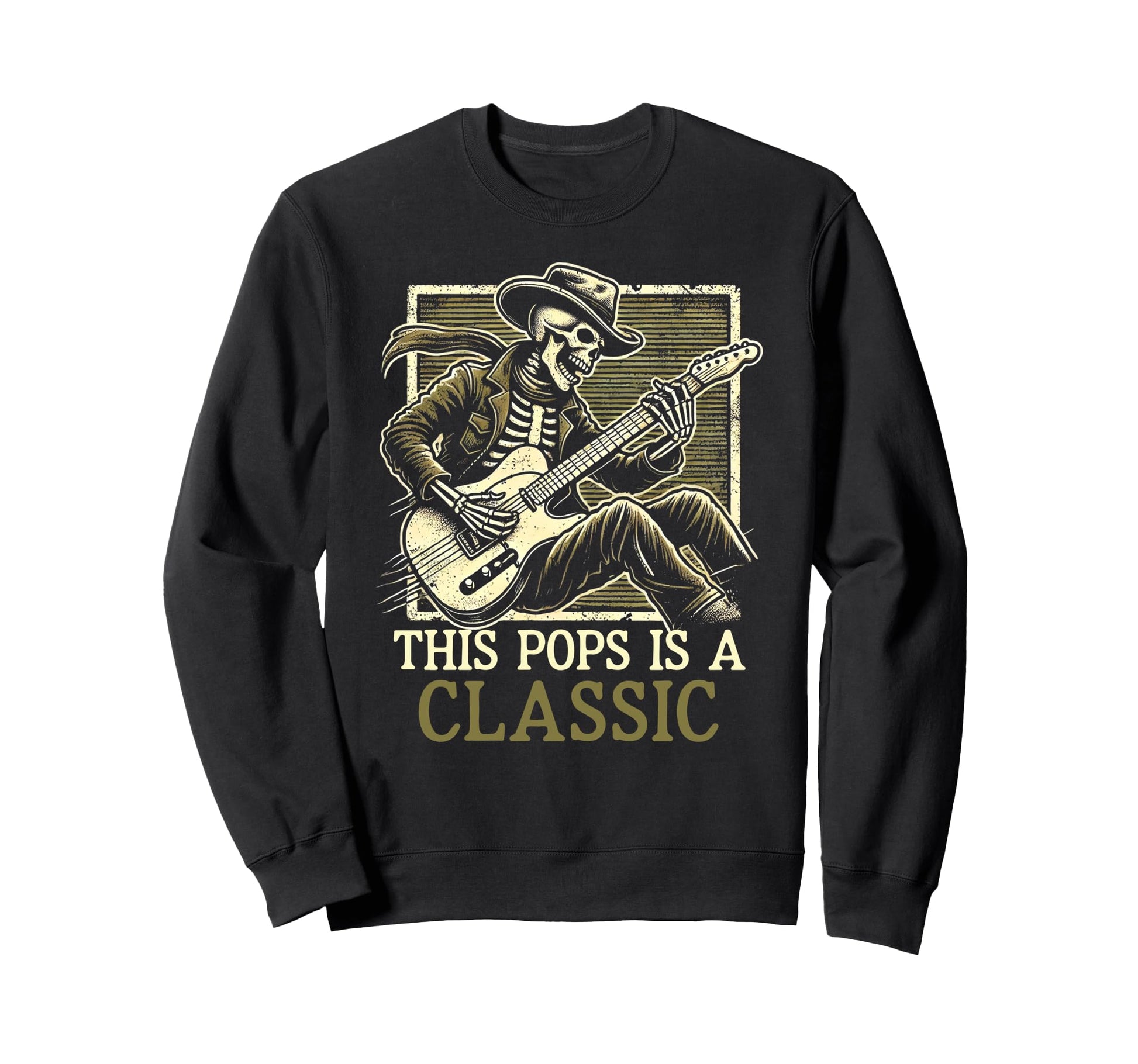 This Pops Is Funny Fathers Day Sweatshirt - Unique Graphic Men Women - T-Shirt, Sweatshirt, Hoodie