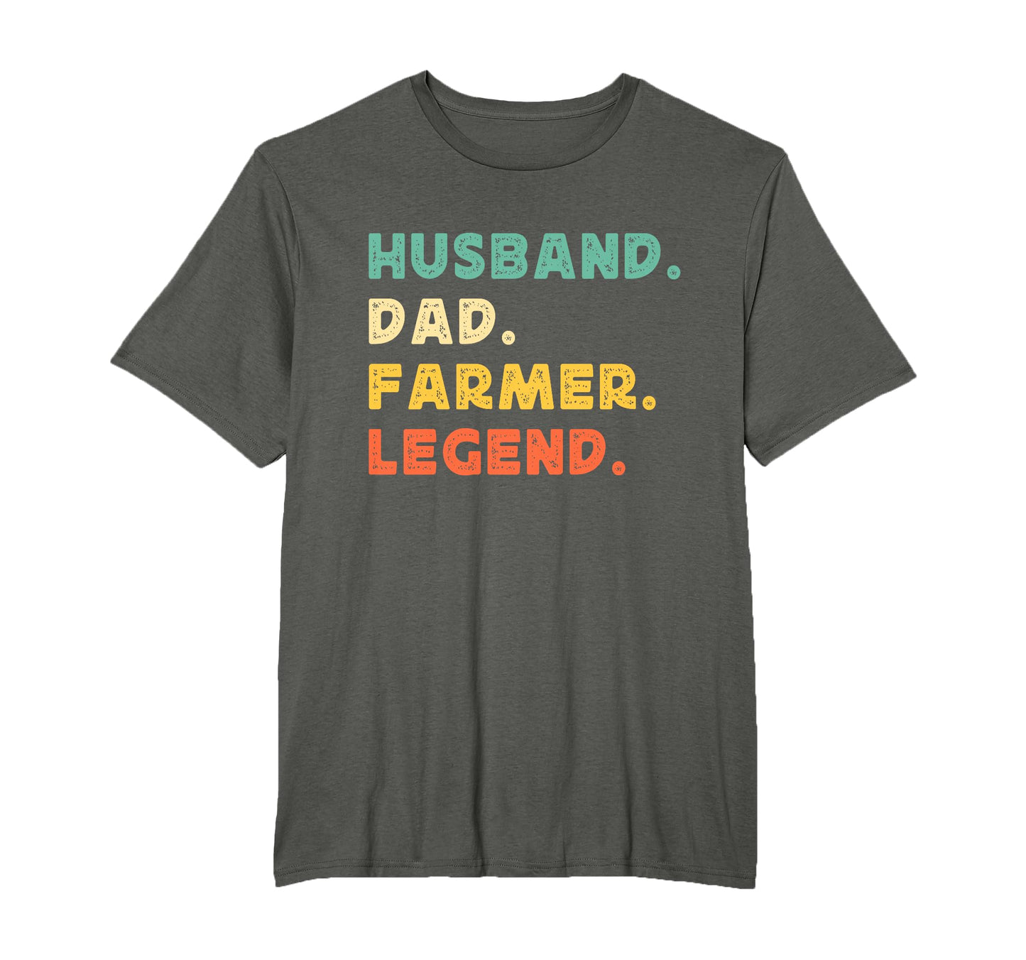 Husband Dad Farmer Legend Funny T-Shirt - Custom Art Print for Adults - T-Shirt, Sweatshirt, Hoodie