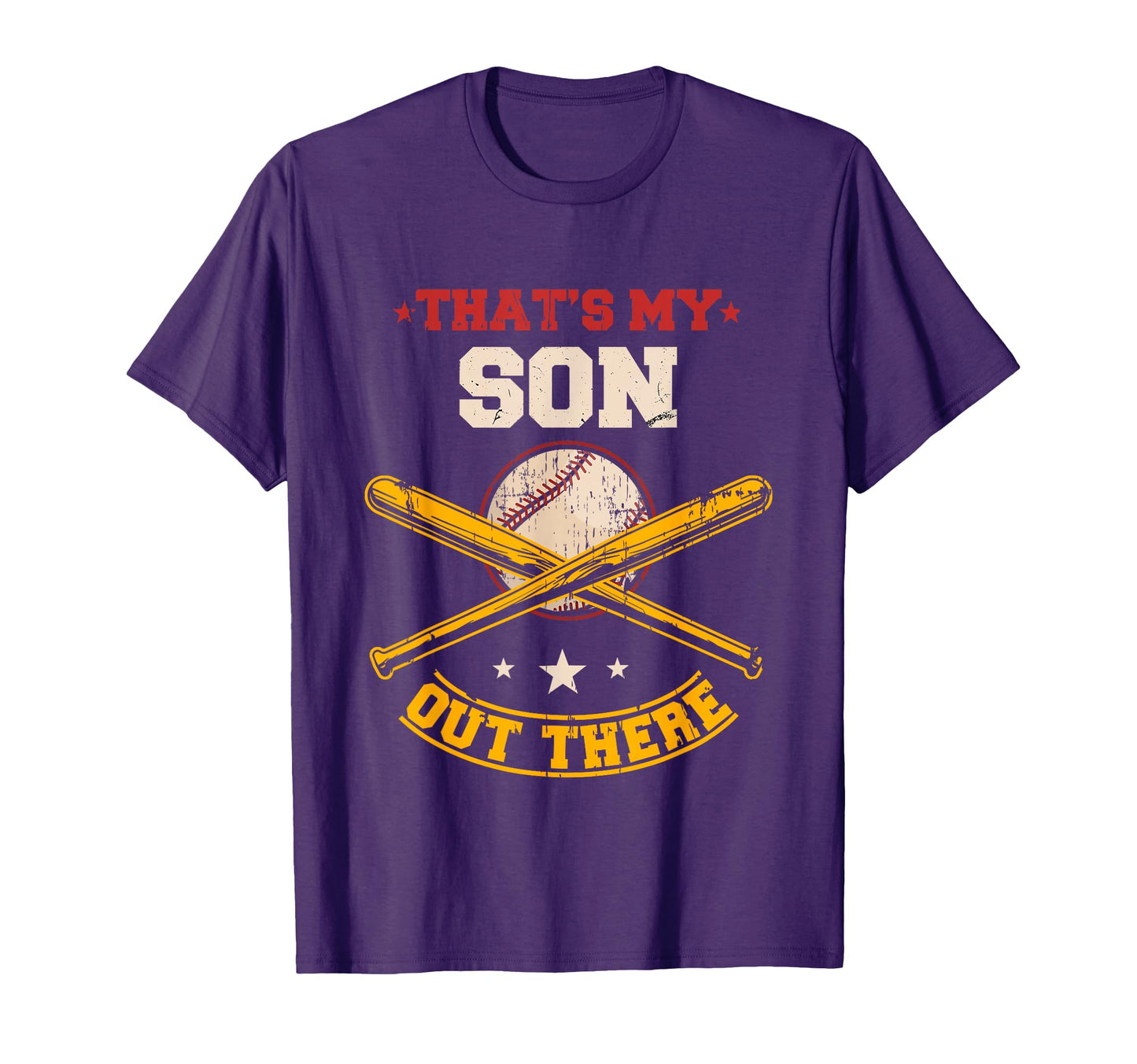 Thats My Son Out There Baseball Game Day T-Shirt - Graphic Print Men Women - T-Shirt, Sweatshirt, Hoodie