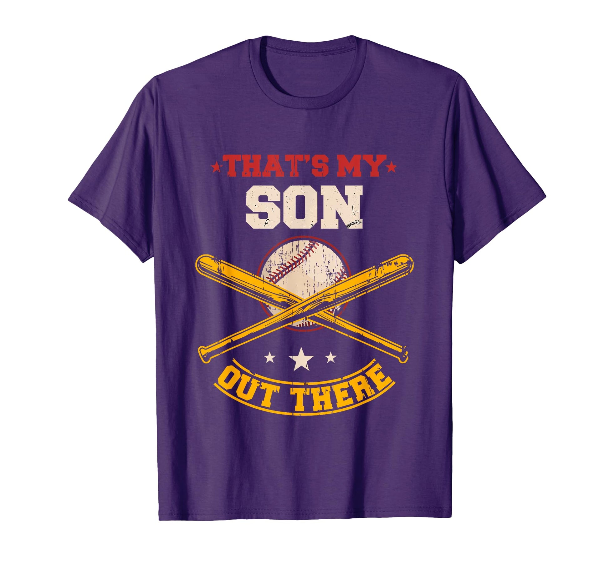 Thats My Son Out There Baseball Game Day T-Shirt - Graphic Print Men Women - T-Shirt, Sweatshirt, Hoodie