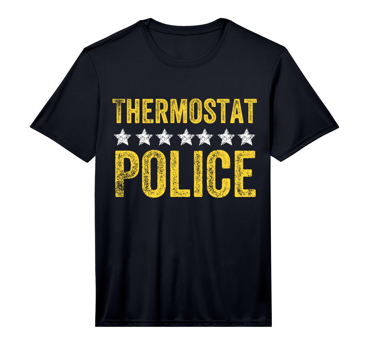 Mens Thermostat Police Funny Dad Fathers T-Shirt - Unique Graphic Unisex - T-Shirt, Sweatshirt, Hoodie