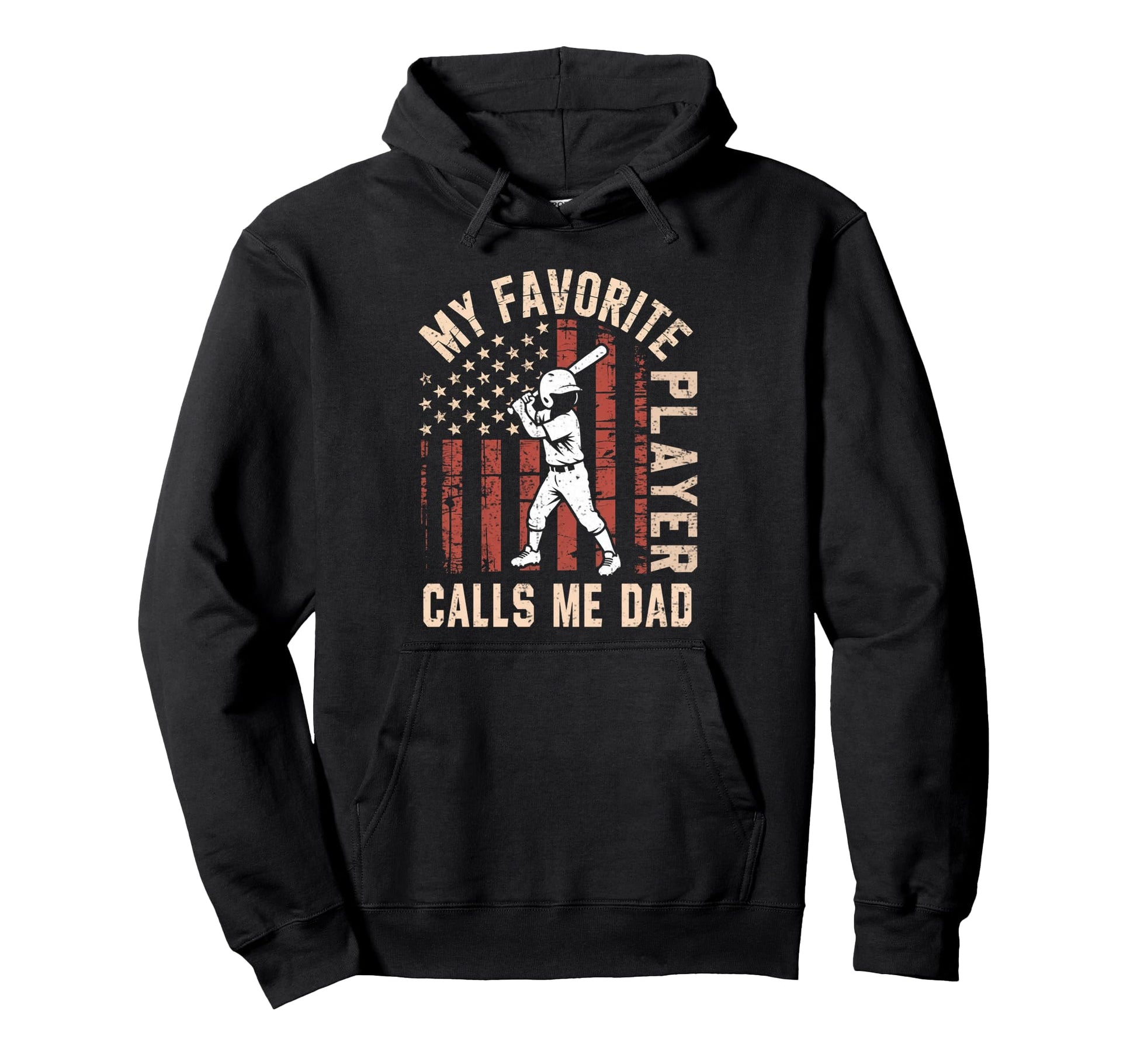 Funny My Favorite Player Calls Me Dad Hoodie - Custom Art Print Men Women - T-Shirt, Sweatshirt, Hoodie