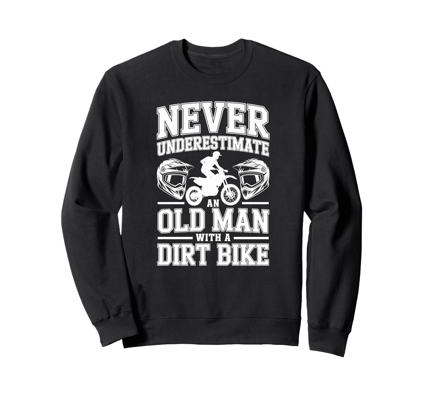 Veteran Enduro Riders Love Hitting Off Sweatshirt - Graphic Print Unisex - T-Shirt, Sweatshirt, Hoodie
