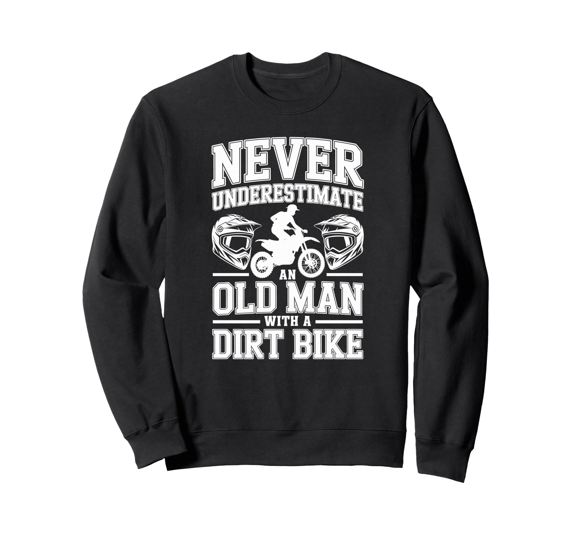 Veteran Enduro Riders Love Hitting Off Sweatshirt - Graphic Print Unisex - T-Shirt, Sweatshirt, Hoodie