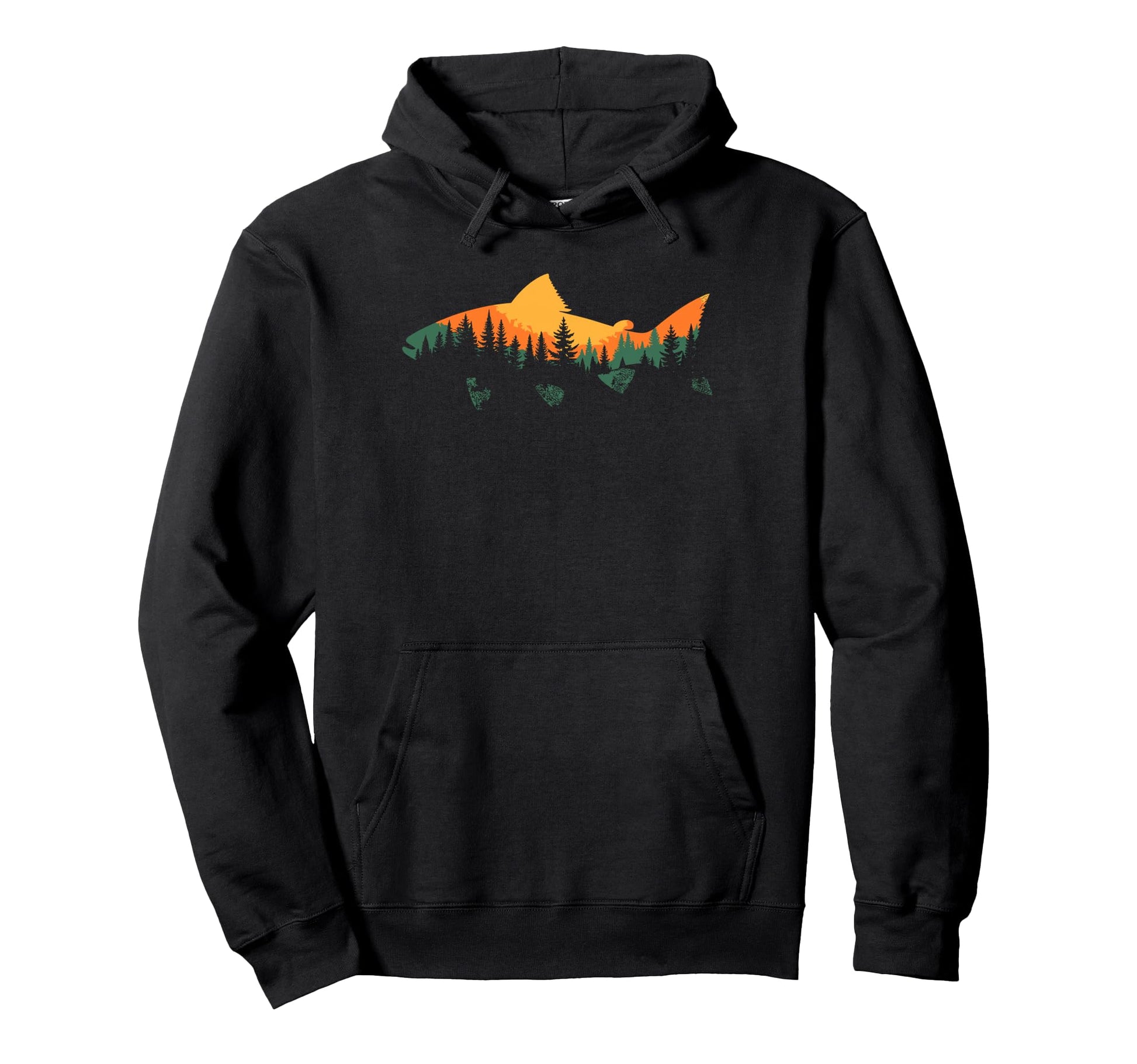 Fisherman Angler Fish Fan Fishing Hoodie - Casual Everyday Wear Unisex - T-Shirt, Sweatshirt, Hoodie