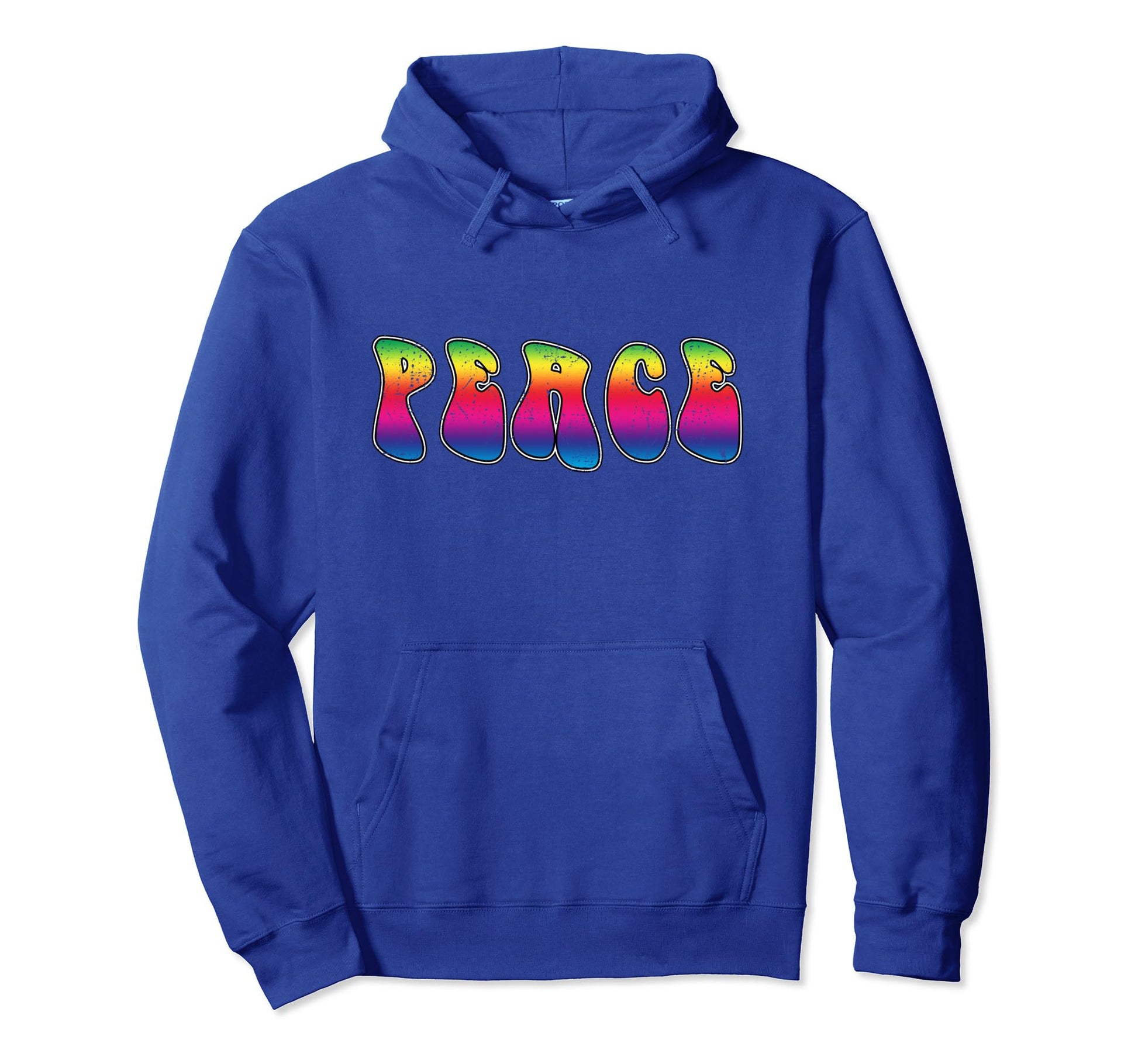 Peace Pop Culture Fun 60S 70S Hippie Hoodie - Novelty Apparel for Adults - T-Shirt, Sweatshirt, Hoodie