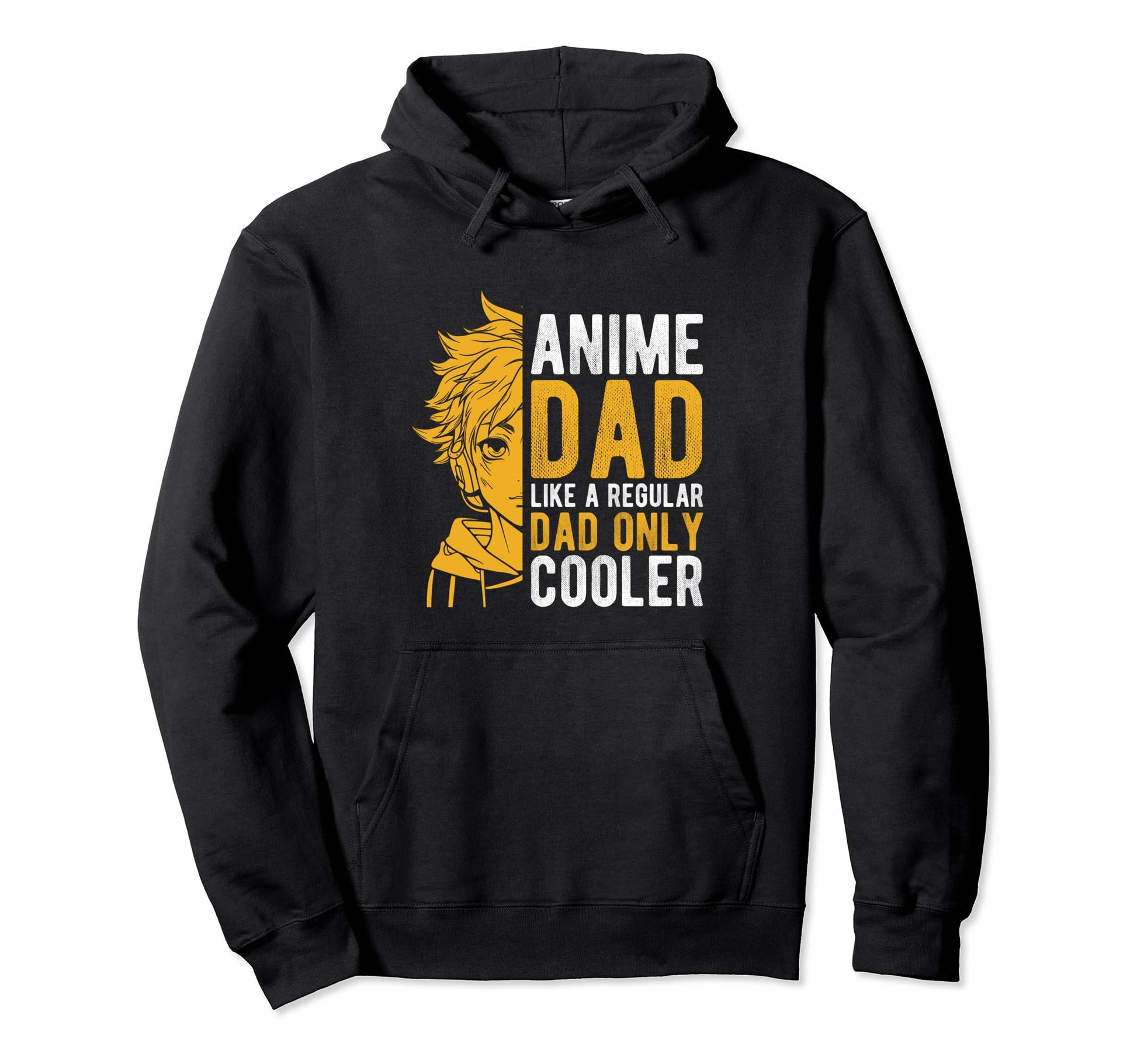 Anime Dad Like Regular Dad Only Hoodie - Aesthetic Graphic Men Women - T-Shirt, Sweatshirt, Hoodie