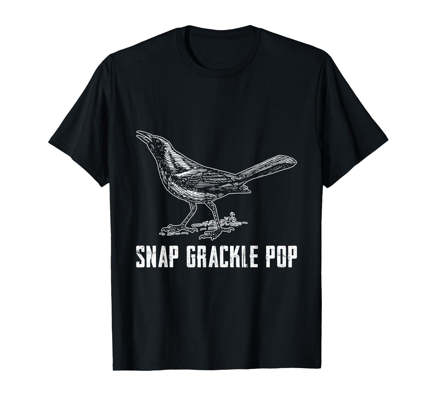 Blackbird Snap Grackle Pop T-Shirt - Aesthetic Graphic for Adults - T-Shirt, Sweatshirt, Hoodie