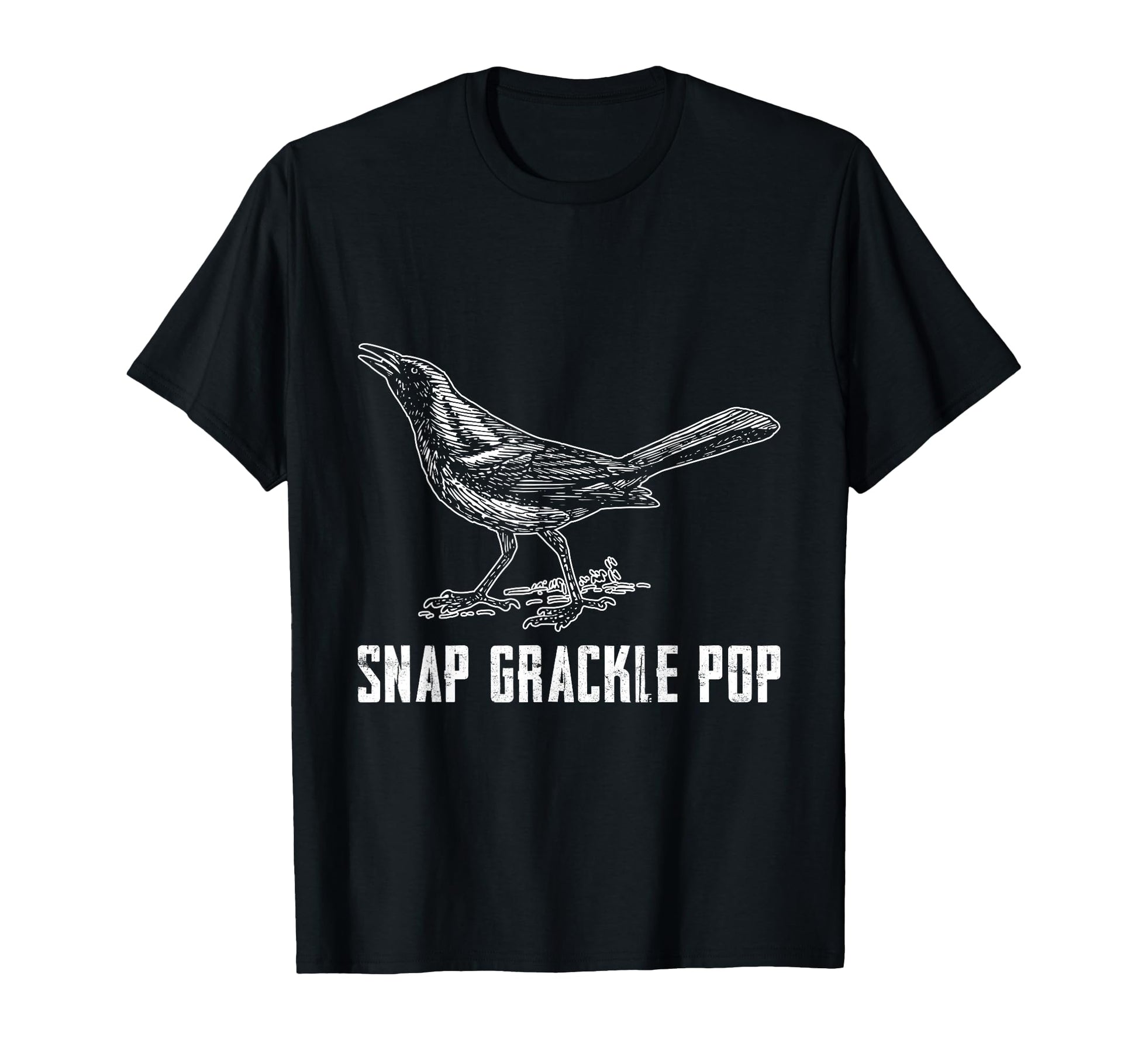 Blackbird Snap Grackle Pop T-Shirt - Aesthetic Graphic for Adults - T-Shirt, Sweatshirt, Hoodie