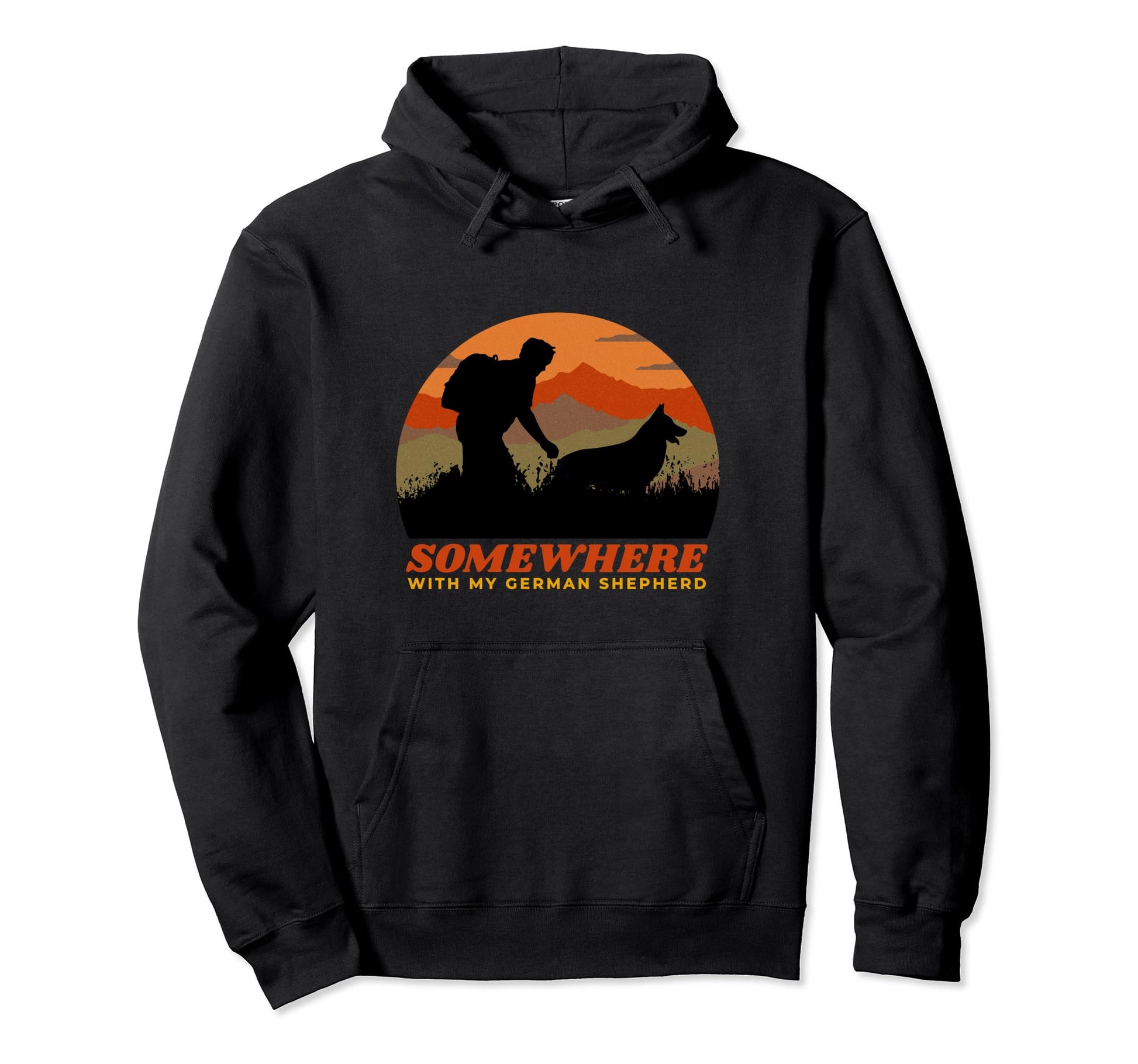 Life Is Better German Shepherd Funny Dog Hoodie - Graphic Print for Adults - T-Shirt, Sweatshirt, Hoodie