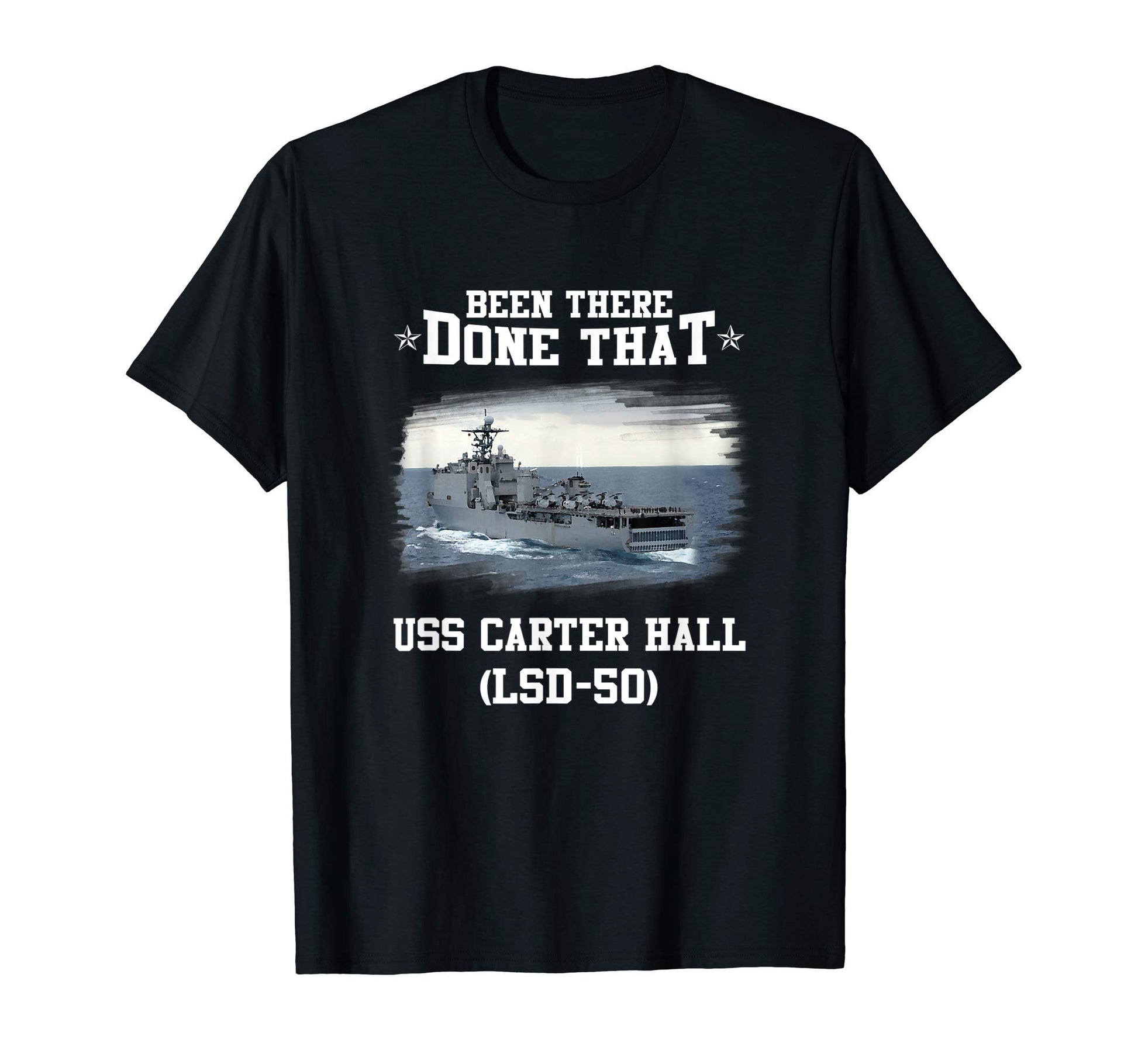 Uss Carter Hall Lsd 50 Veterans Day T-Shirt - Fun Novelty Design Unisex - T-Shirt, Sweatshirt, Hoodie