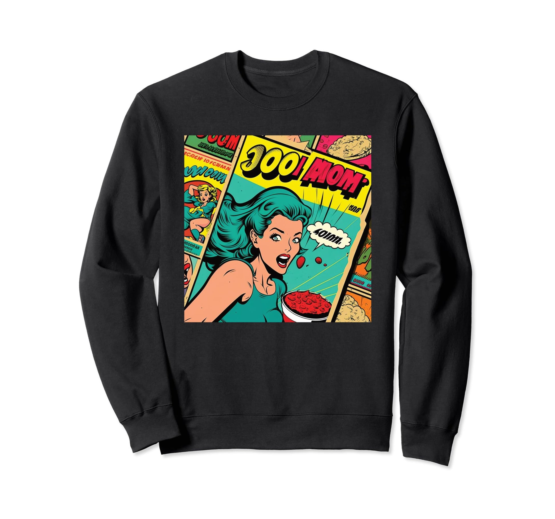 Funny Comic Pop Art Fun Cartoon Sweatshirt - Streetwear Style for Adults - T-Shirt, Sweatshirt, Hoodie