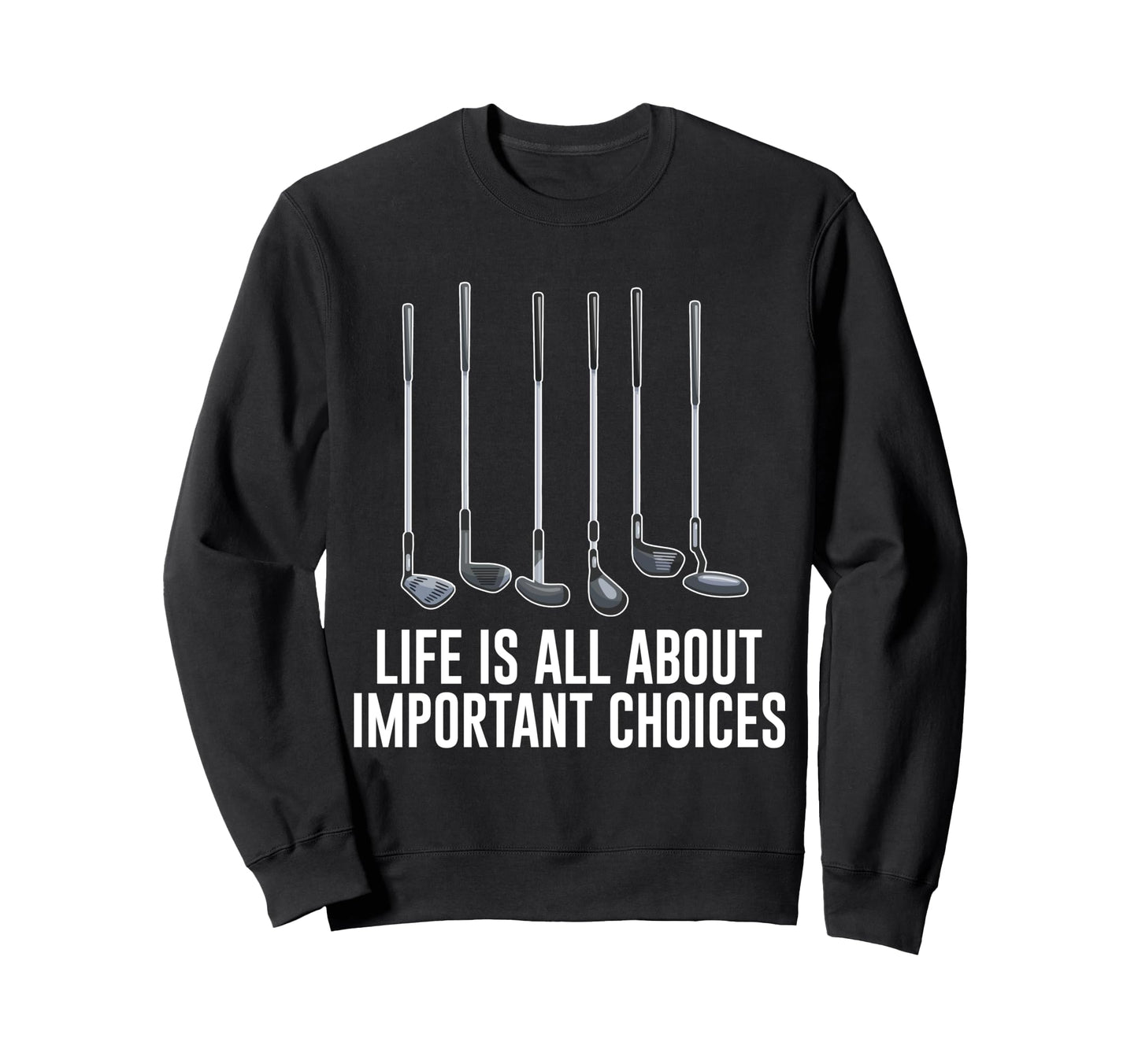 Golf Dad Husband Golfing Present Mens Sweatshirt - Unique Graphic Men Women - T-Shirt, Sweatshirt, Hoodie