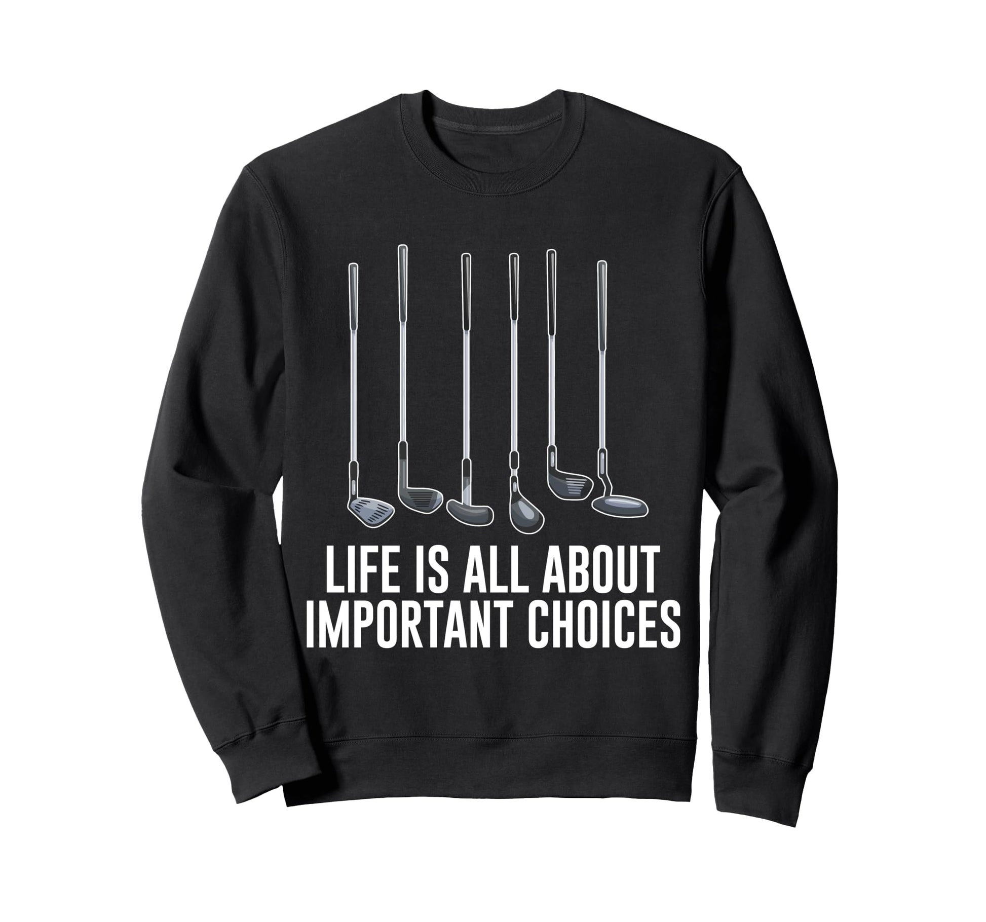 Golf Dad Husband Golfing Present Mens Sweatshirt - Unique Graphic Men Women - T-Shirt, Sweatshirt, Hoodie